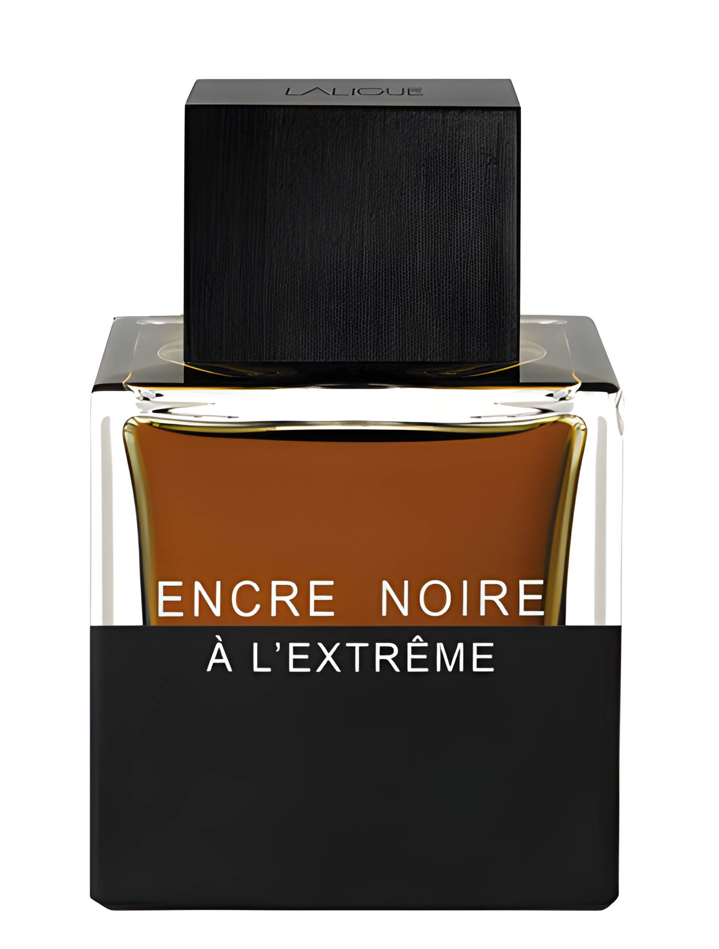 Encre Noire a L'Extreme by Lalique perfume bottle