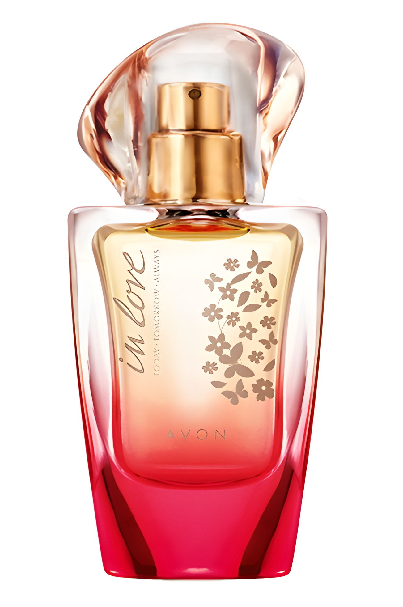 Today Tomorrow Always in Love (2016) by Avon perfume bottle