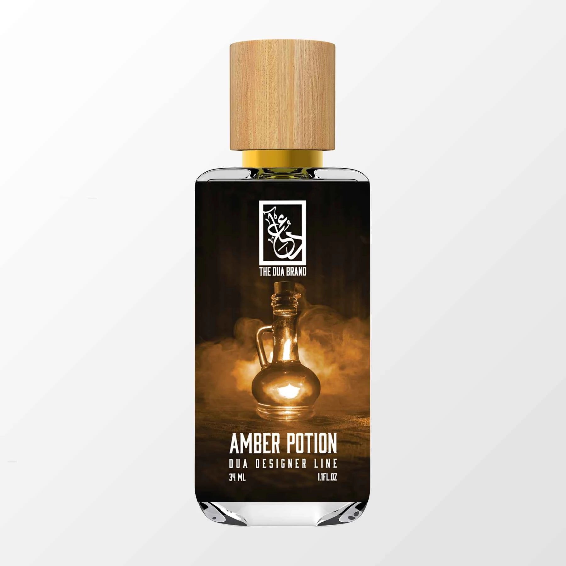 Amber Potion by The Dua Brand perfume bottle