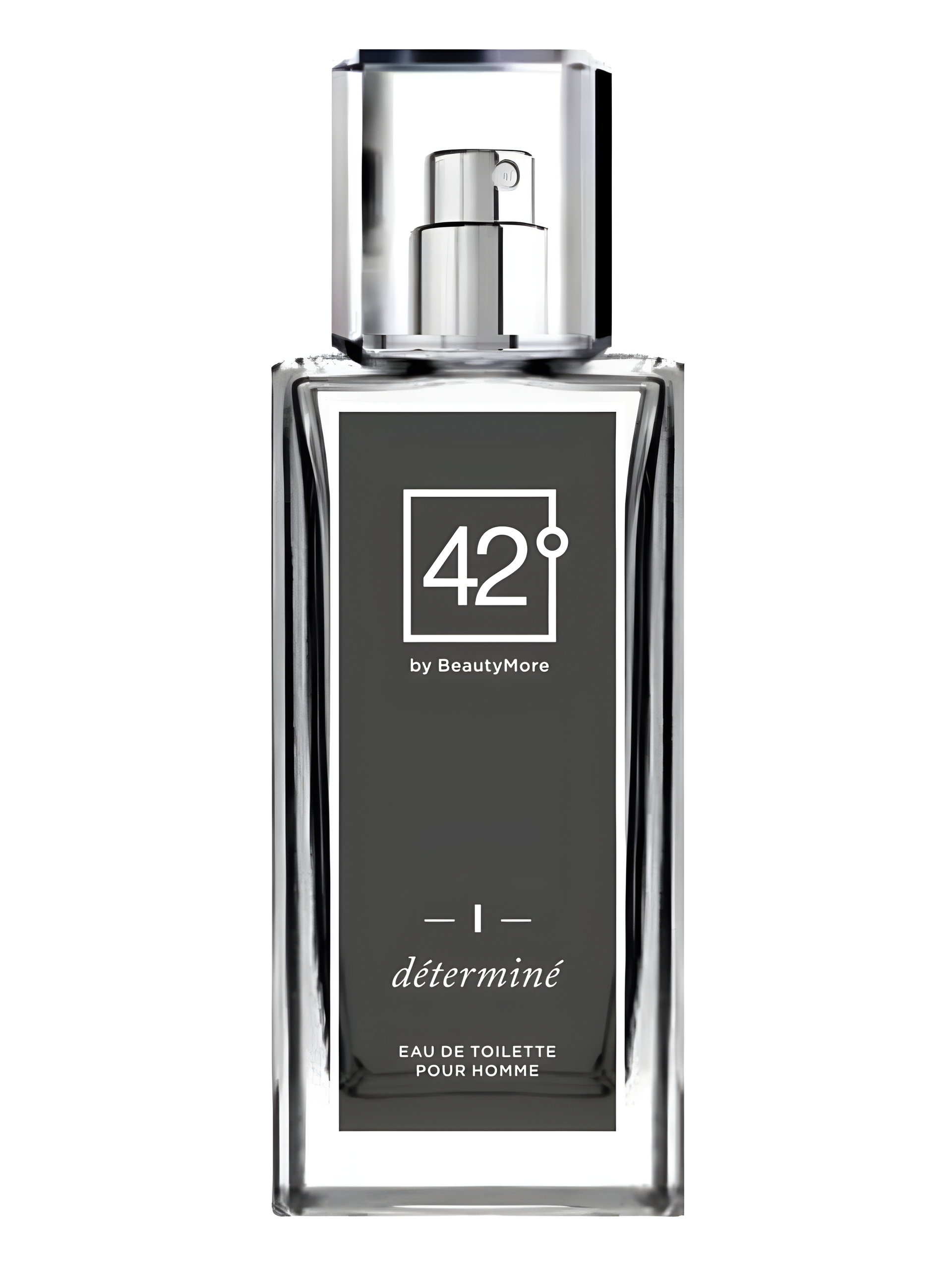 I Determine by Fragrance 42 perfume bottle