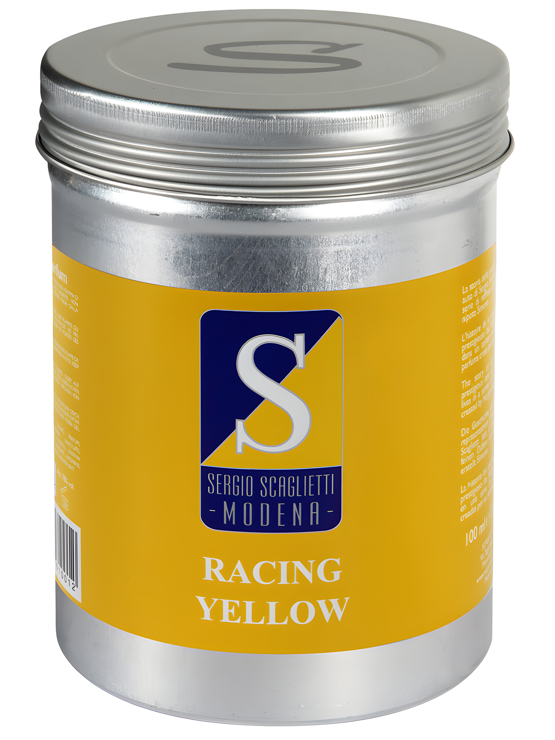 Racing Yellow by Sergio Scaglietti perfume bottle