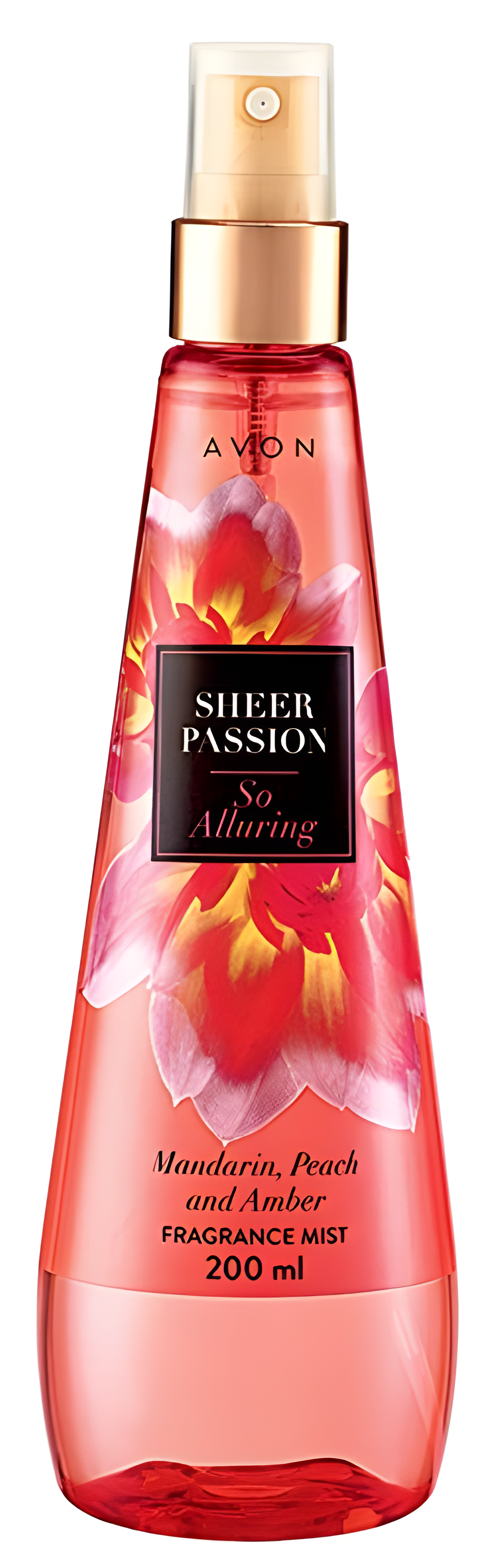 Sheer Passion So Alluring by Avon perfume bottle