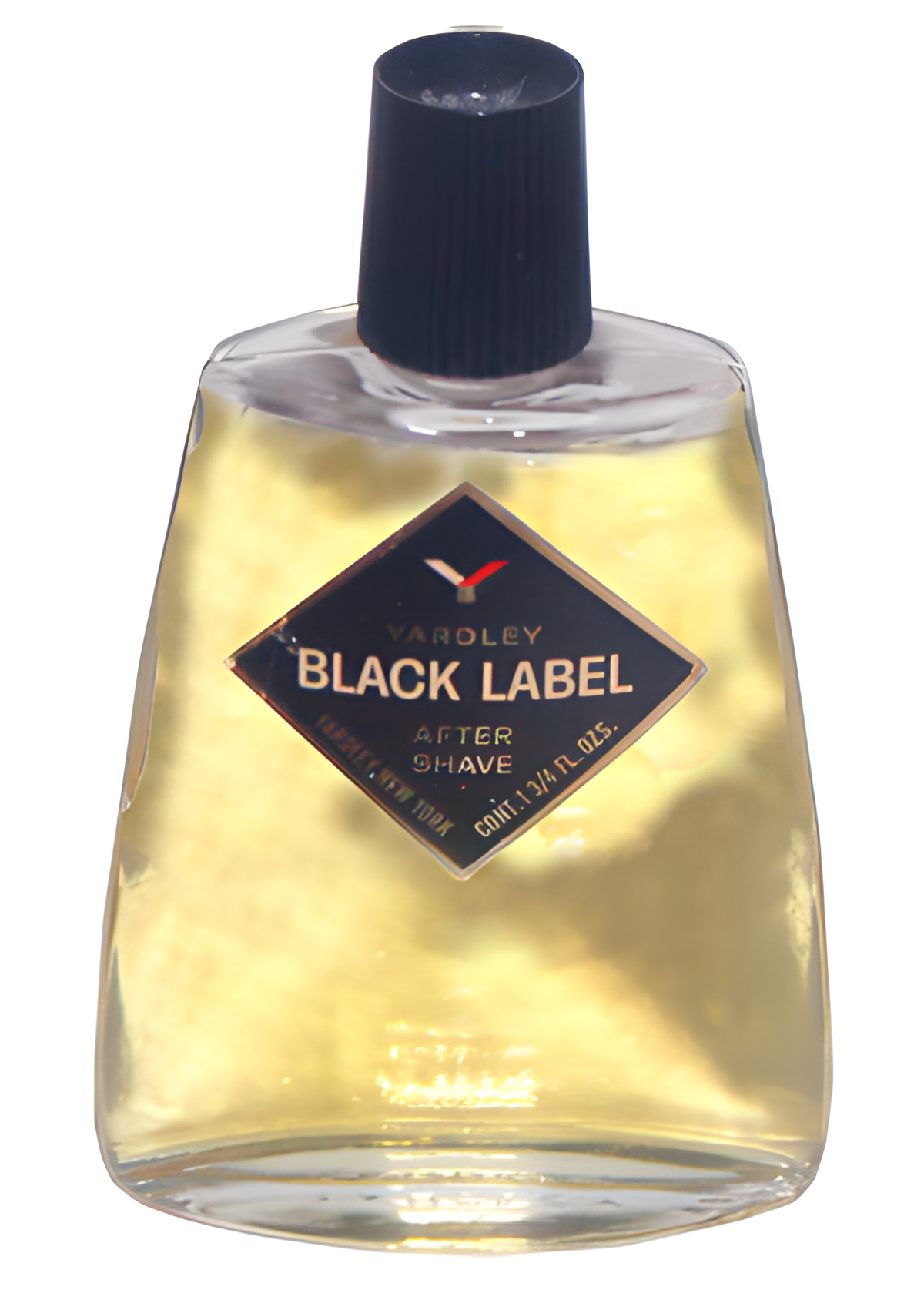 Black Label by Yardley perfume bottle