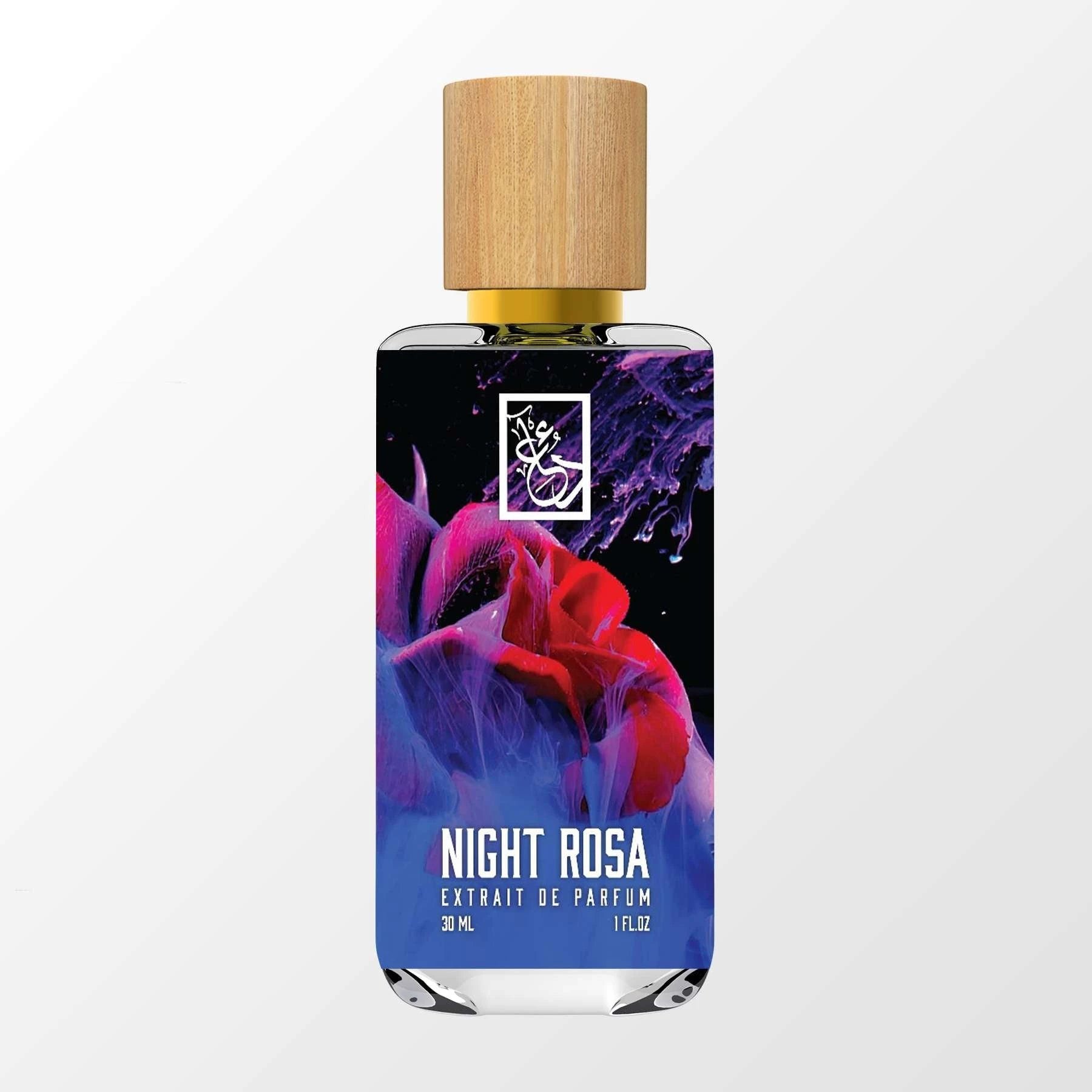 Night Rosa by The Dua Brand perfume bottle
