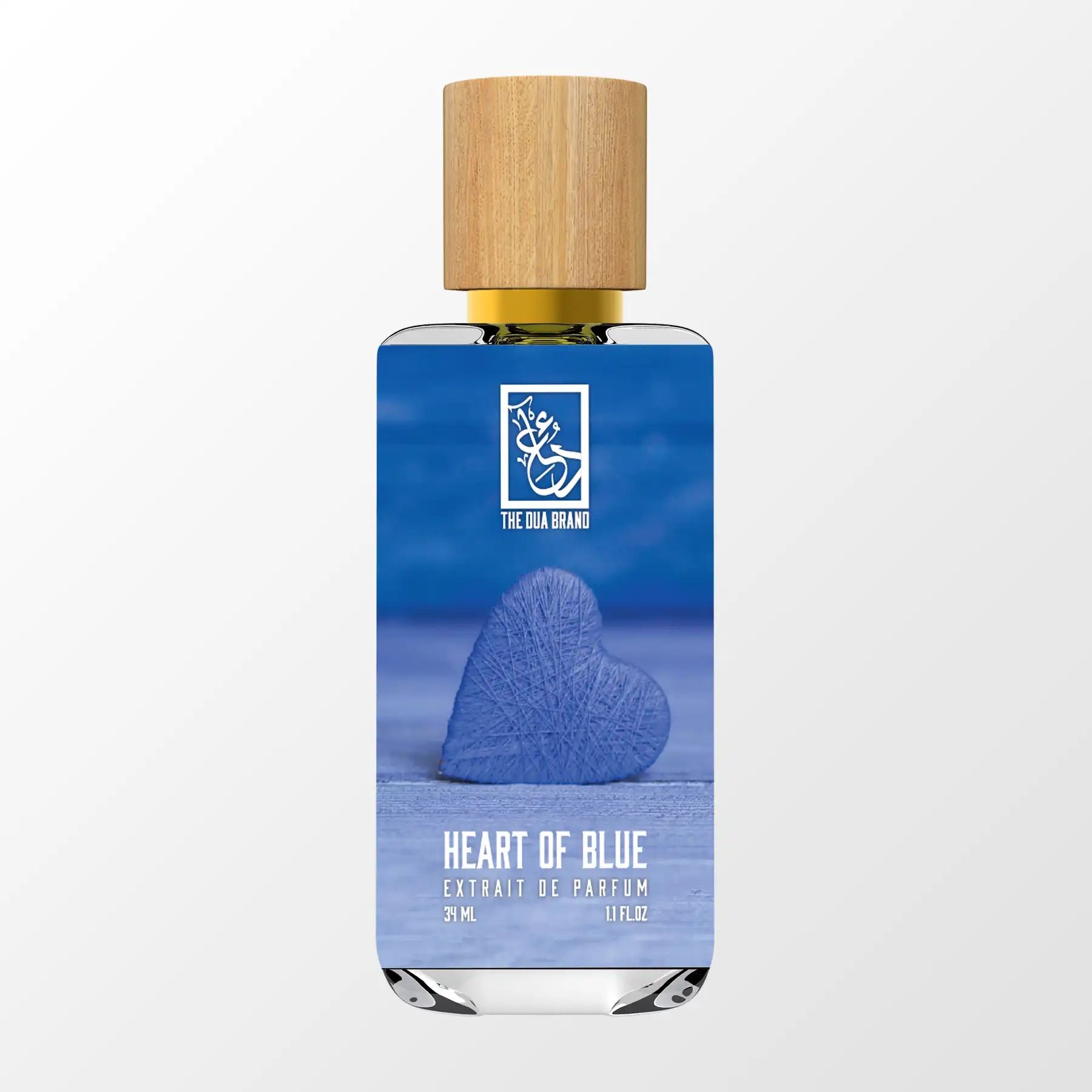 Heart of Blue by The Dua Brand perfume bottle