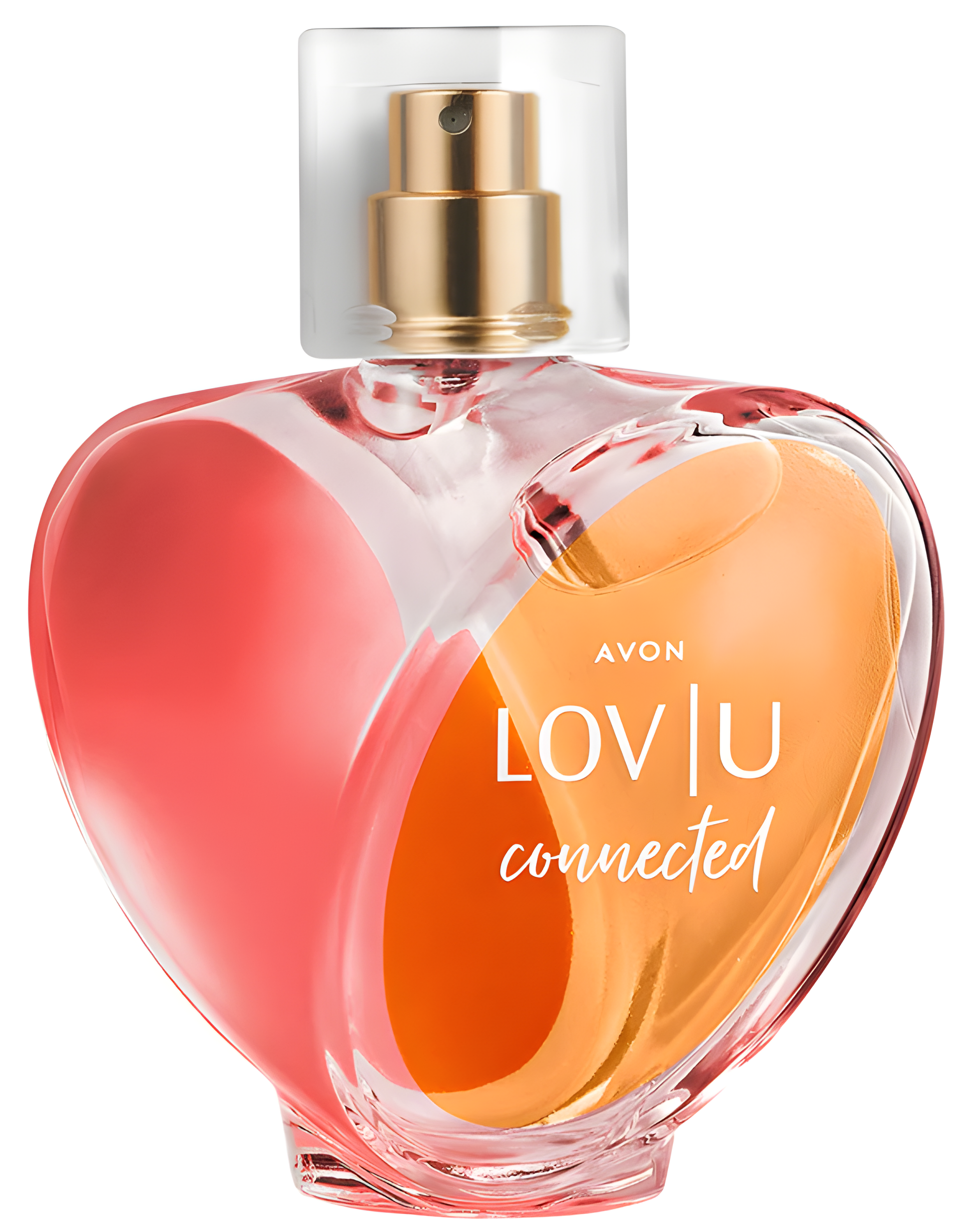 LOV | U Connected by Avon perfume bottle