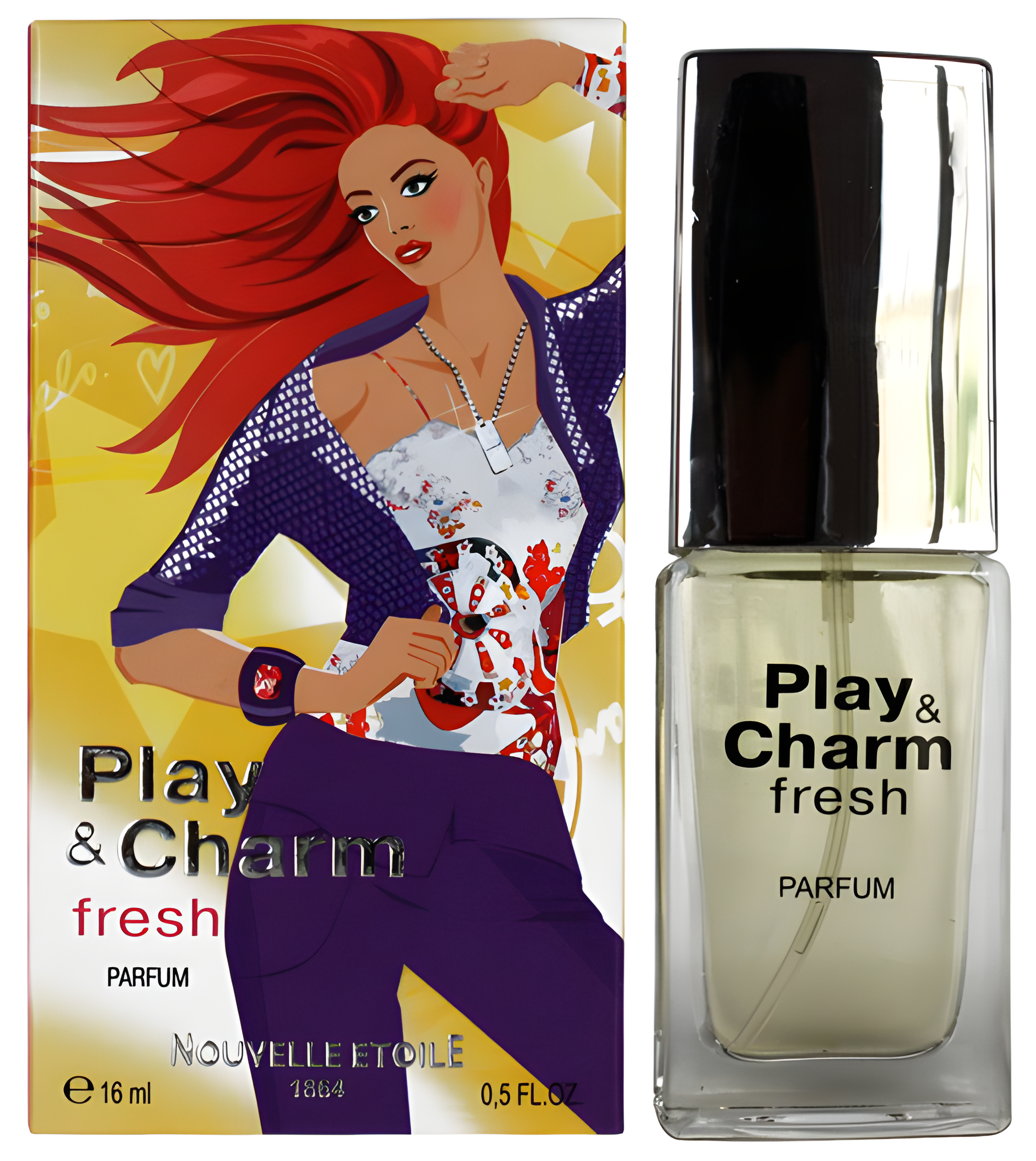 Play & Charm Fresh by Новая Заря (The New Dawn) perfume bottle