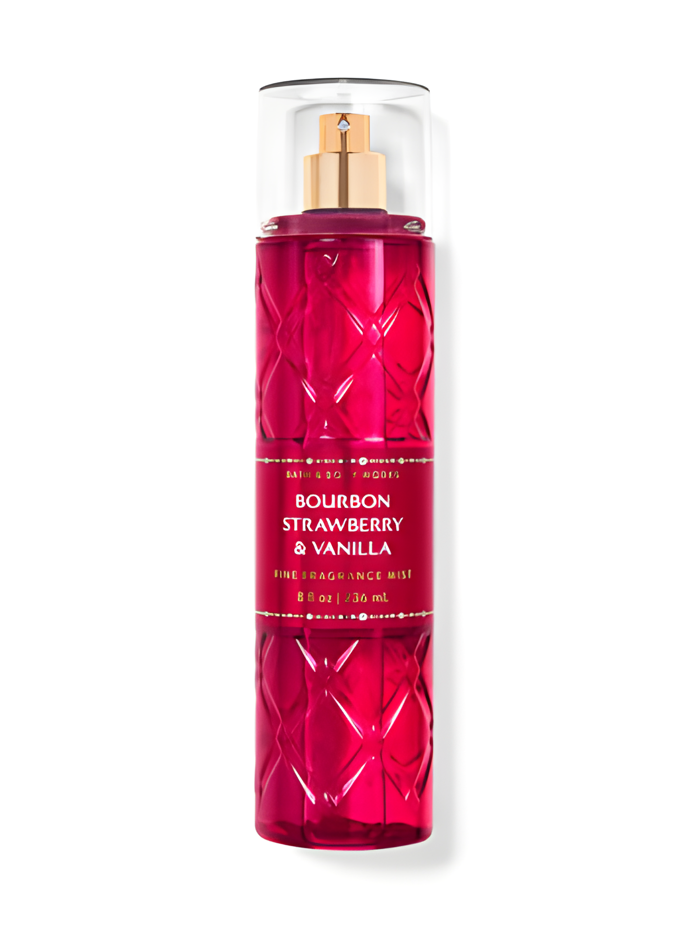 Bourbon Strawberry & Vanilla by Bath & Body Works perfume bottle
