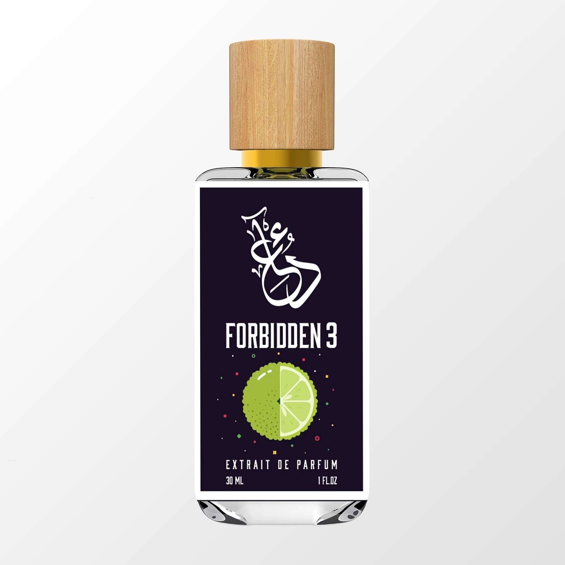 Forbidden 3 by The Dua Brand perfume bottle