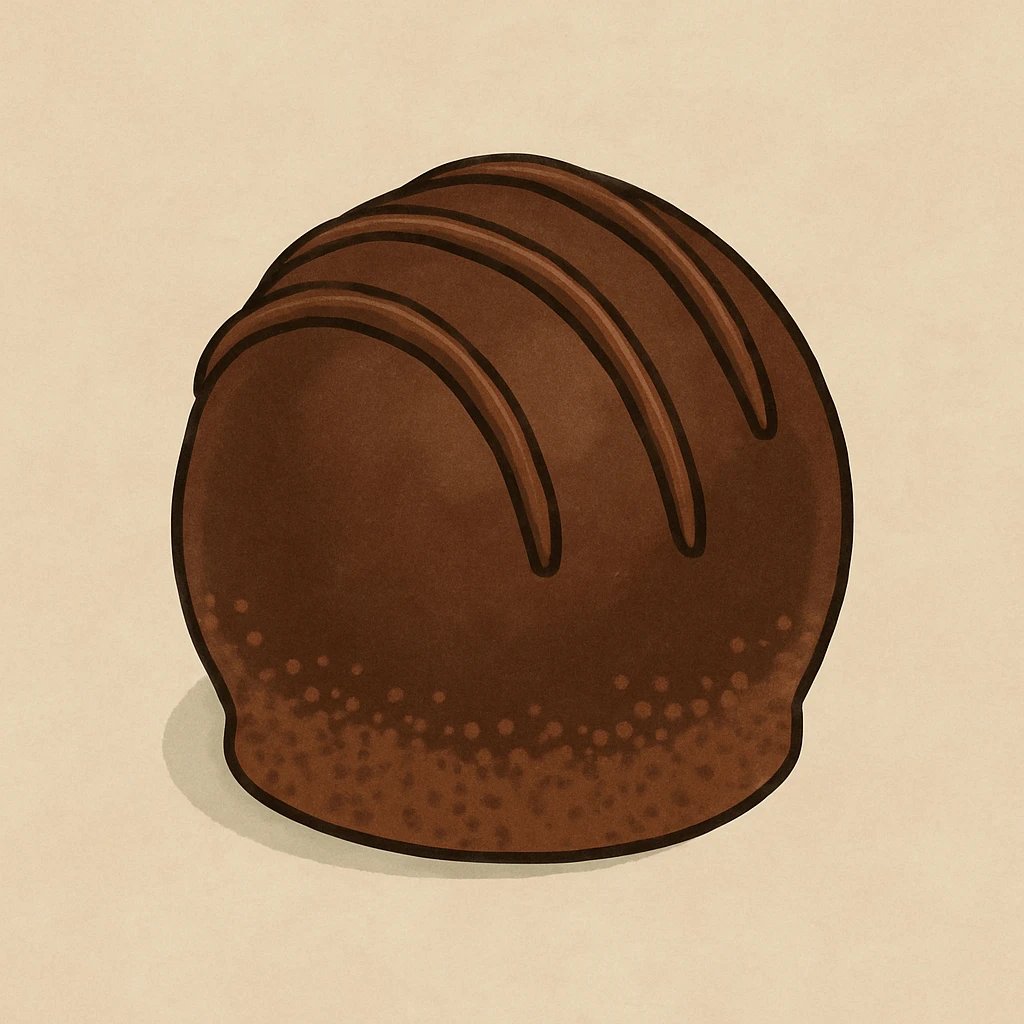 Picture of Chocolate Truffle note