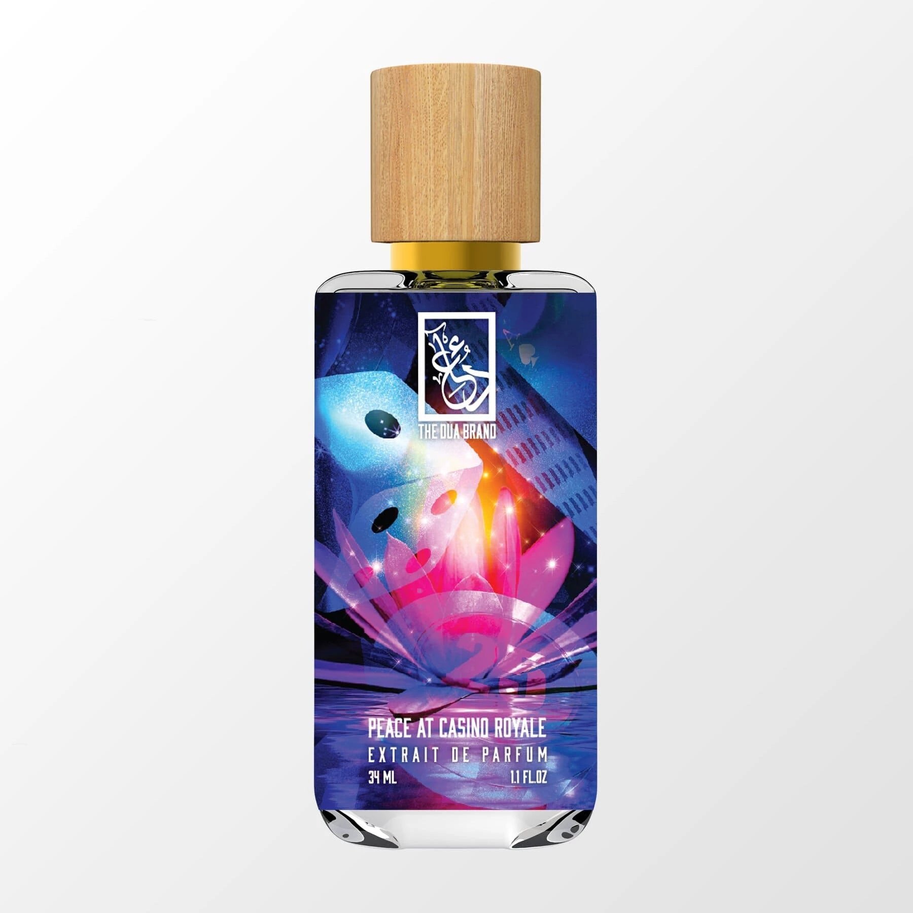 Peace at Casino Royale by The Dua Brand perfume bottle