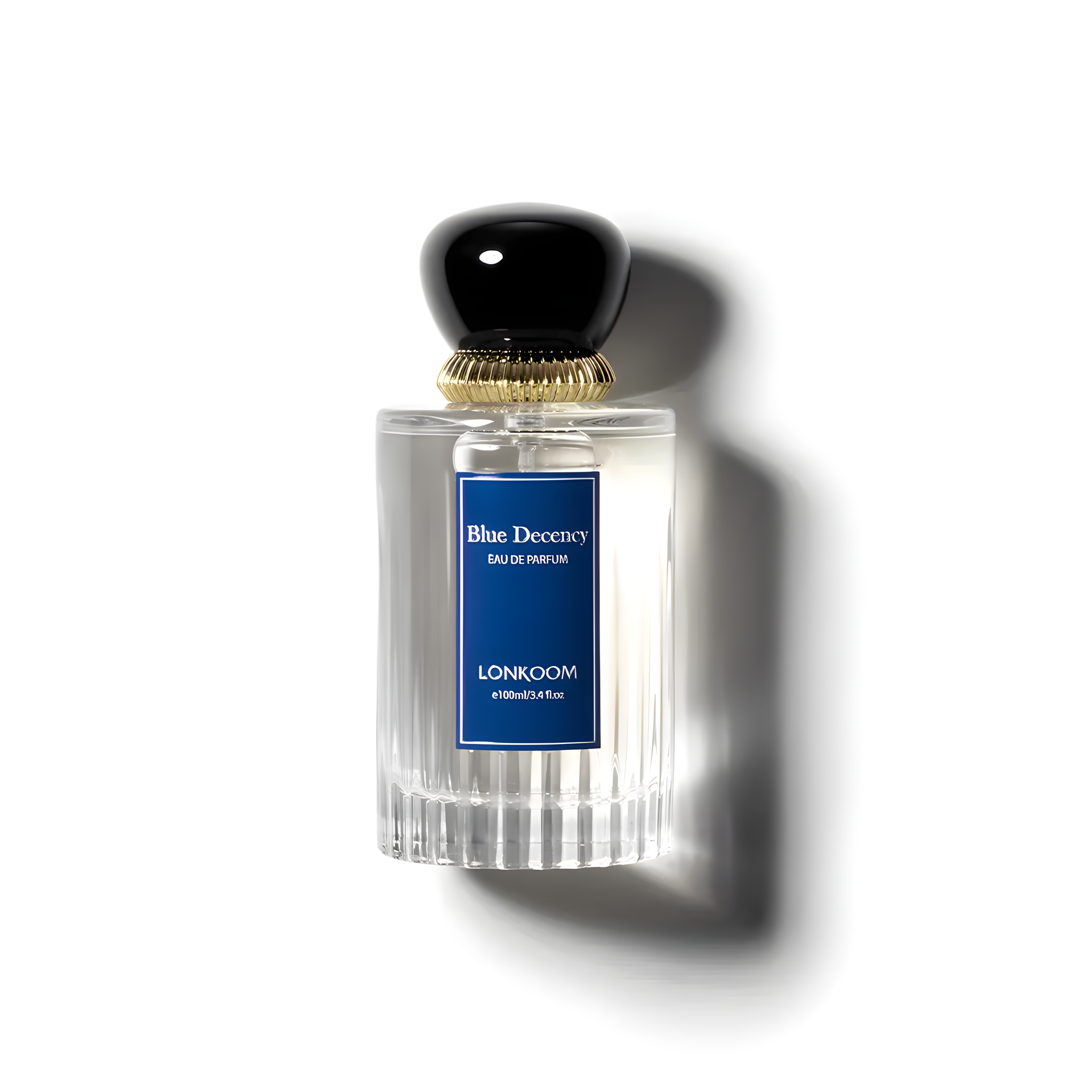 Blue Deceney by Lonkoom Parfum perfume bottle