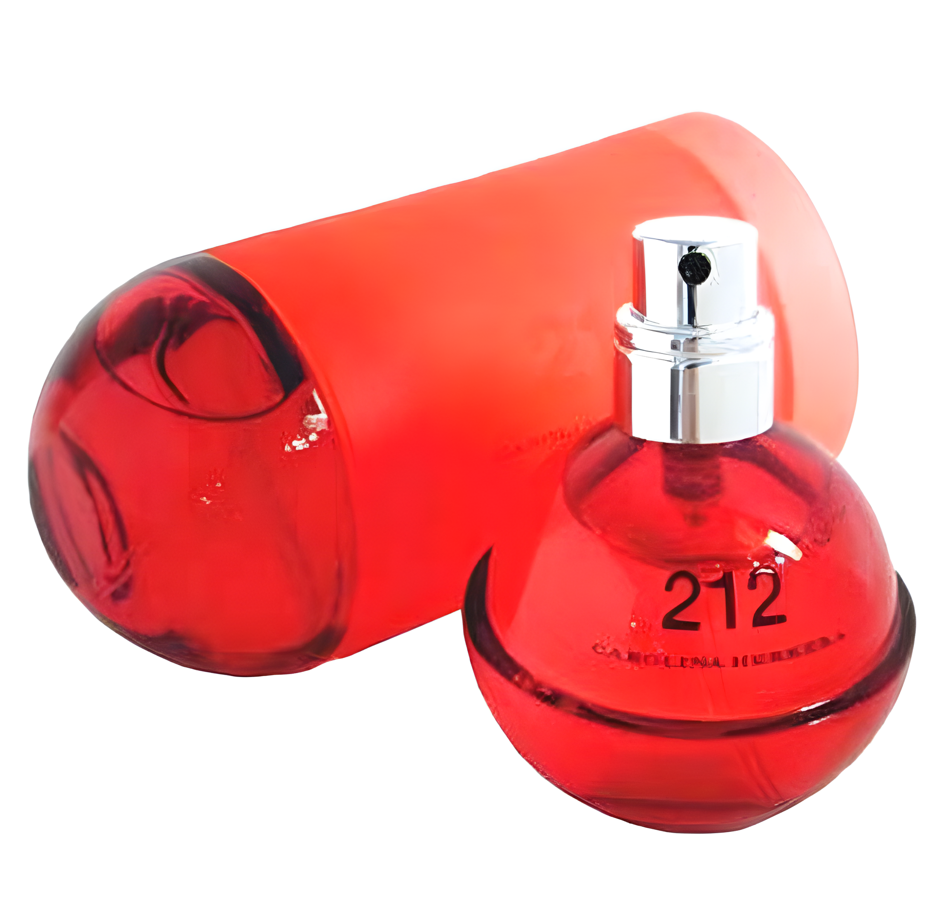 212 Shiny Silver by Carolina Herrera perfume bottle