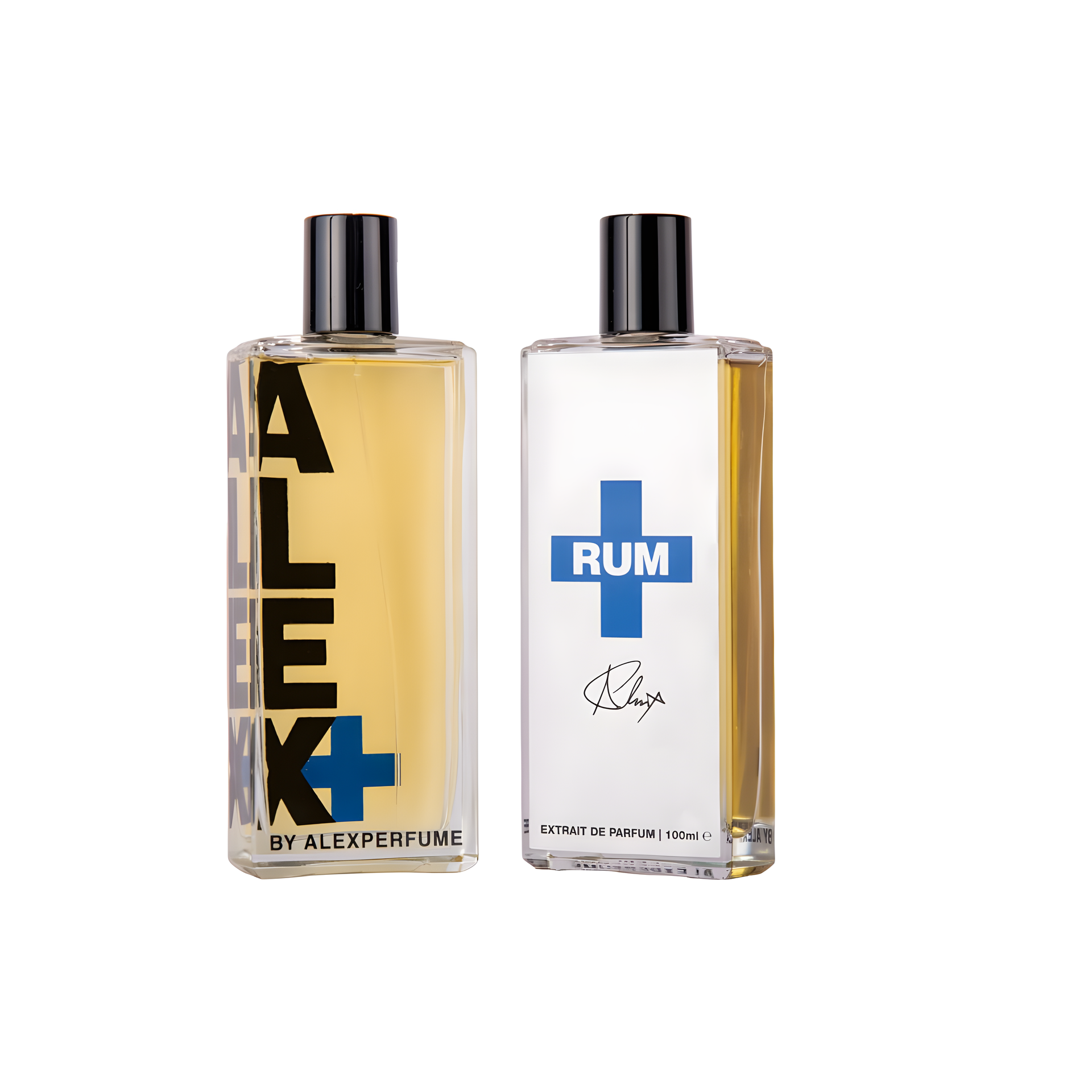 Rum+ by Alex+ perfume bottle