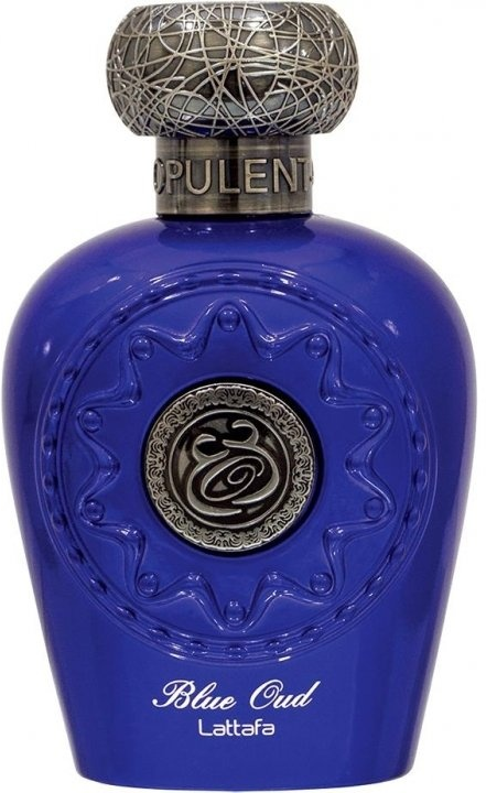 Blue Oud by Lattafa Perfumes perfume bottle