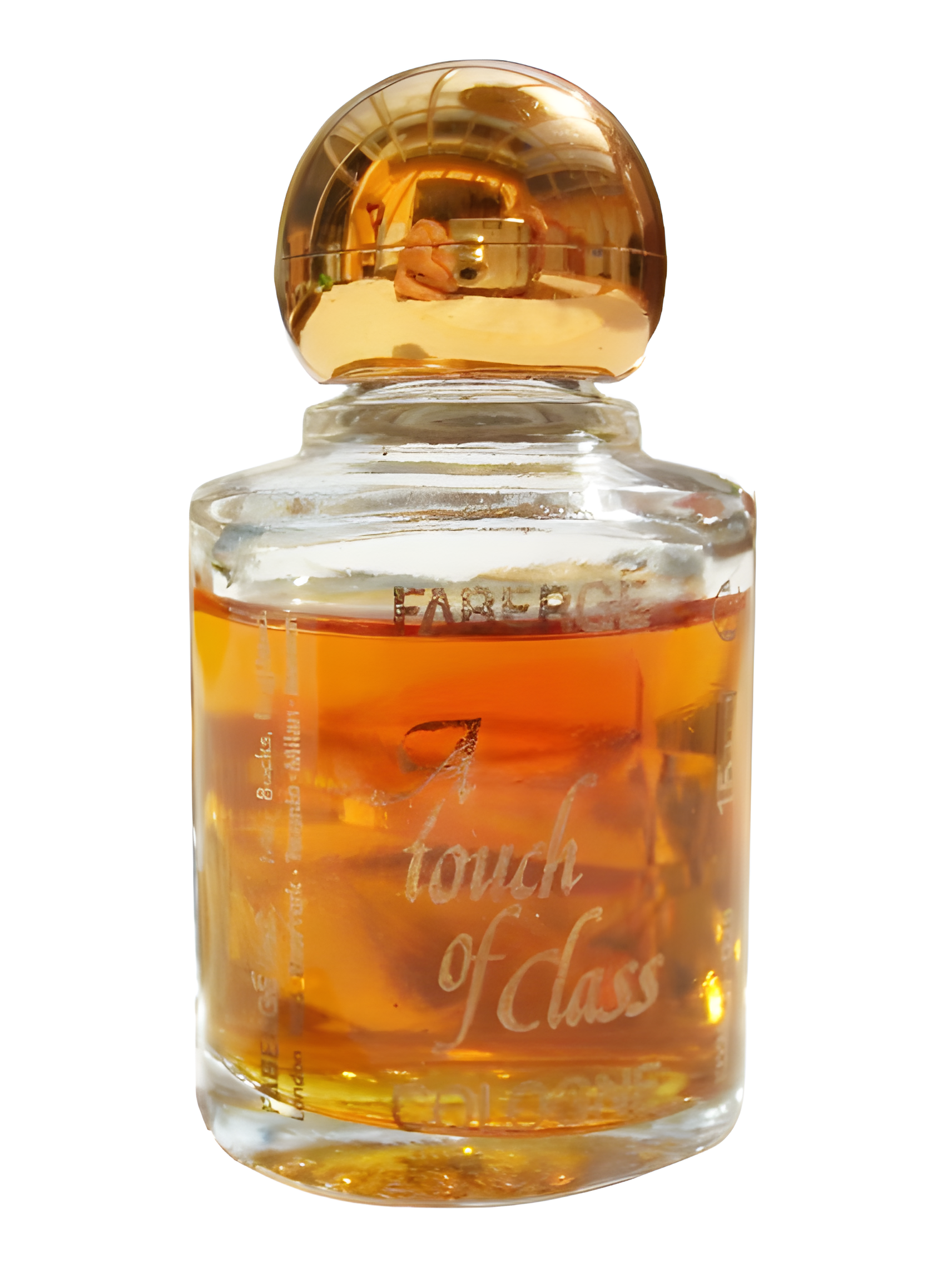 A Touch of Class by Faberge perfume bottle