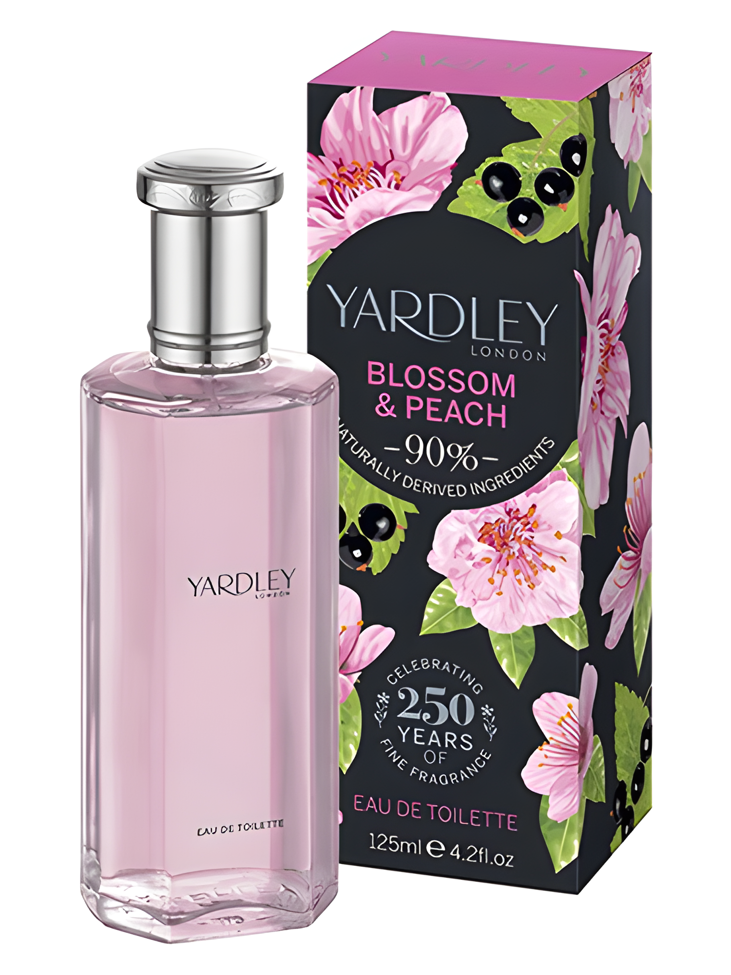 Blossom & Peach by Yardley perfume bottle