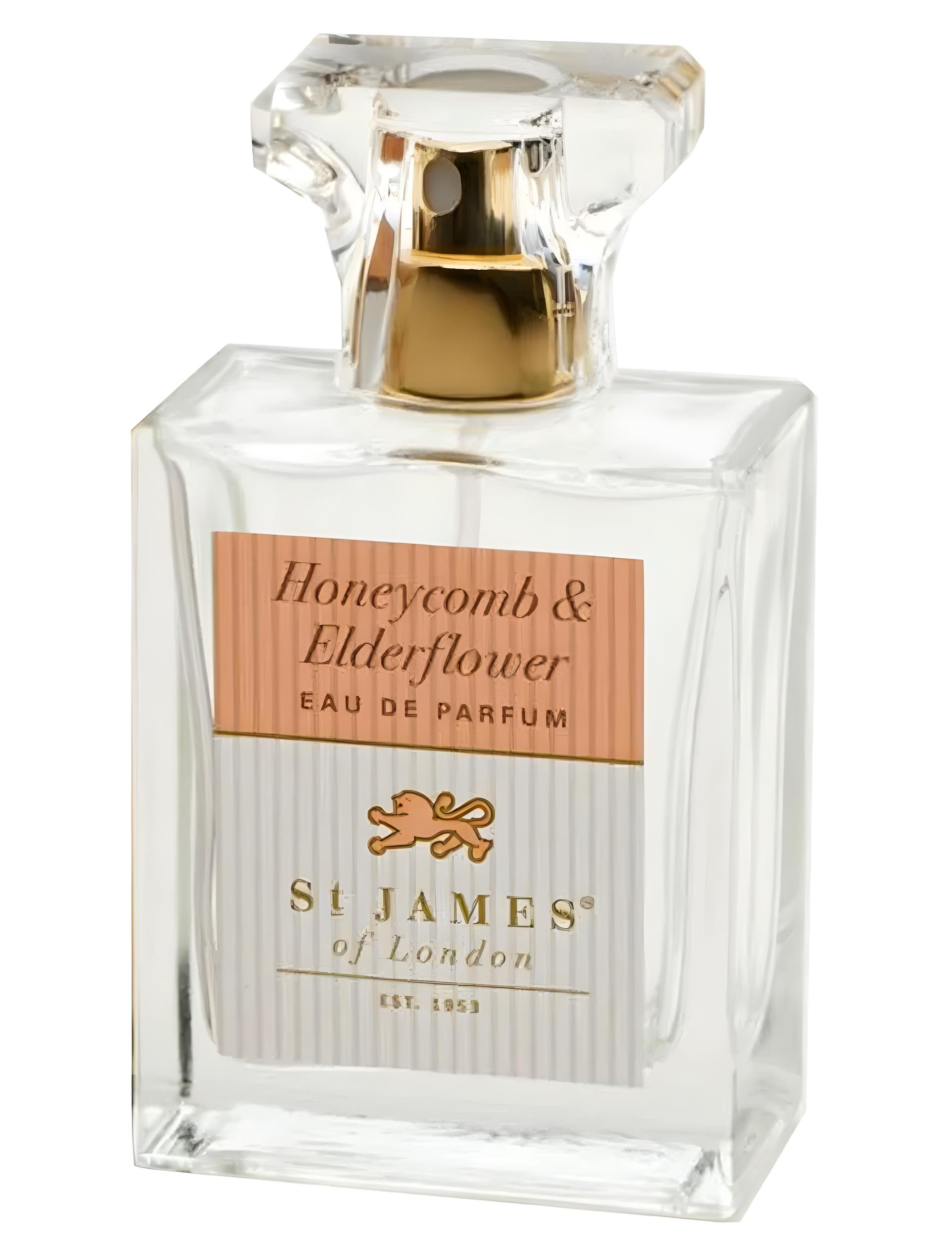Honeycomb & Elderflower by St James Of London perfume bottle
