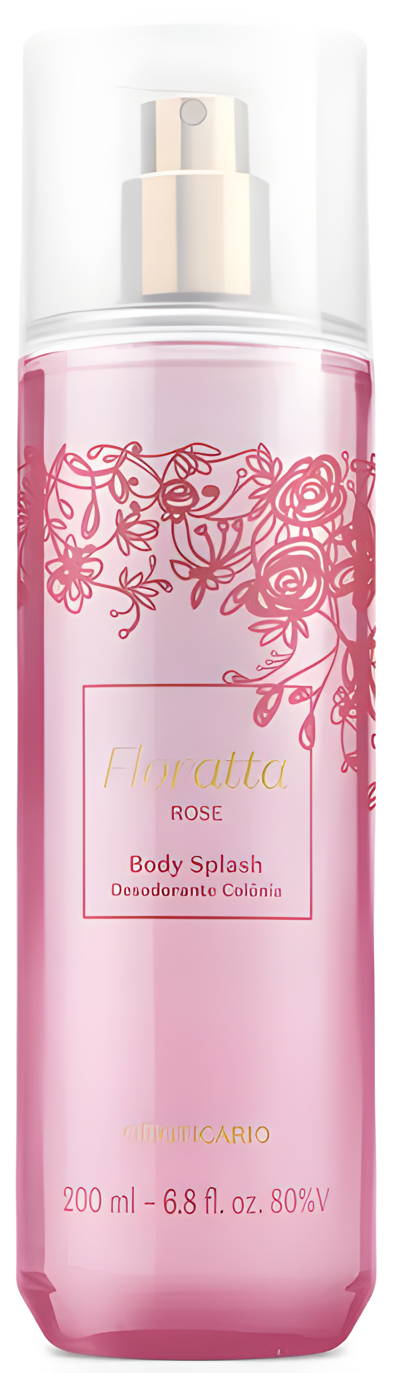 Body Splash Floratta Rose by O Boticário perfume bottle