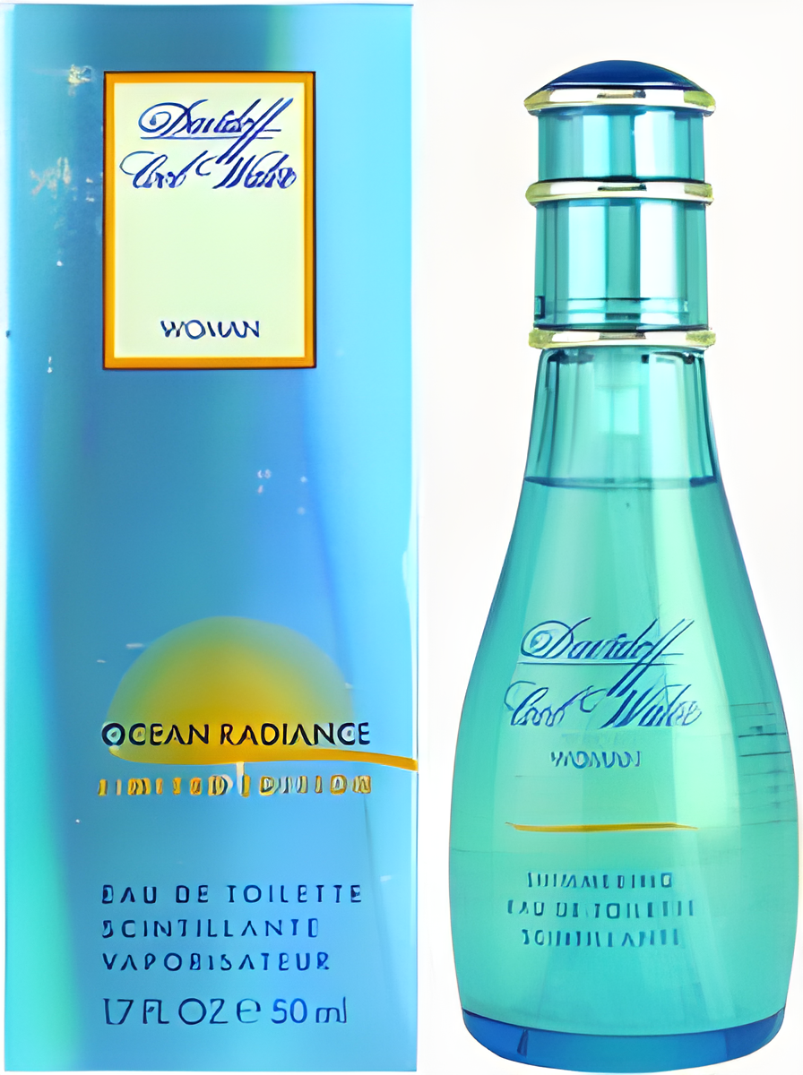 Cool Water Ocean Radiance by Davidoff perfume bottle