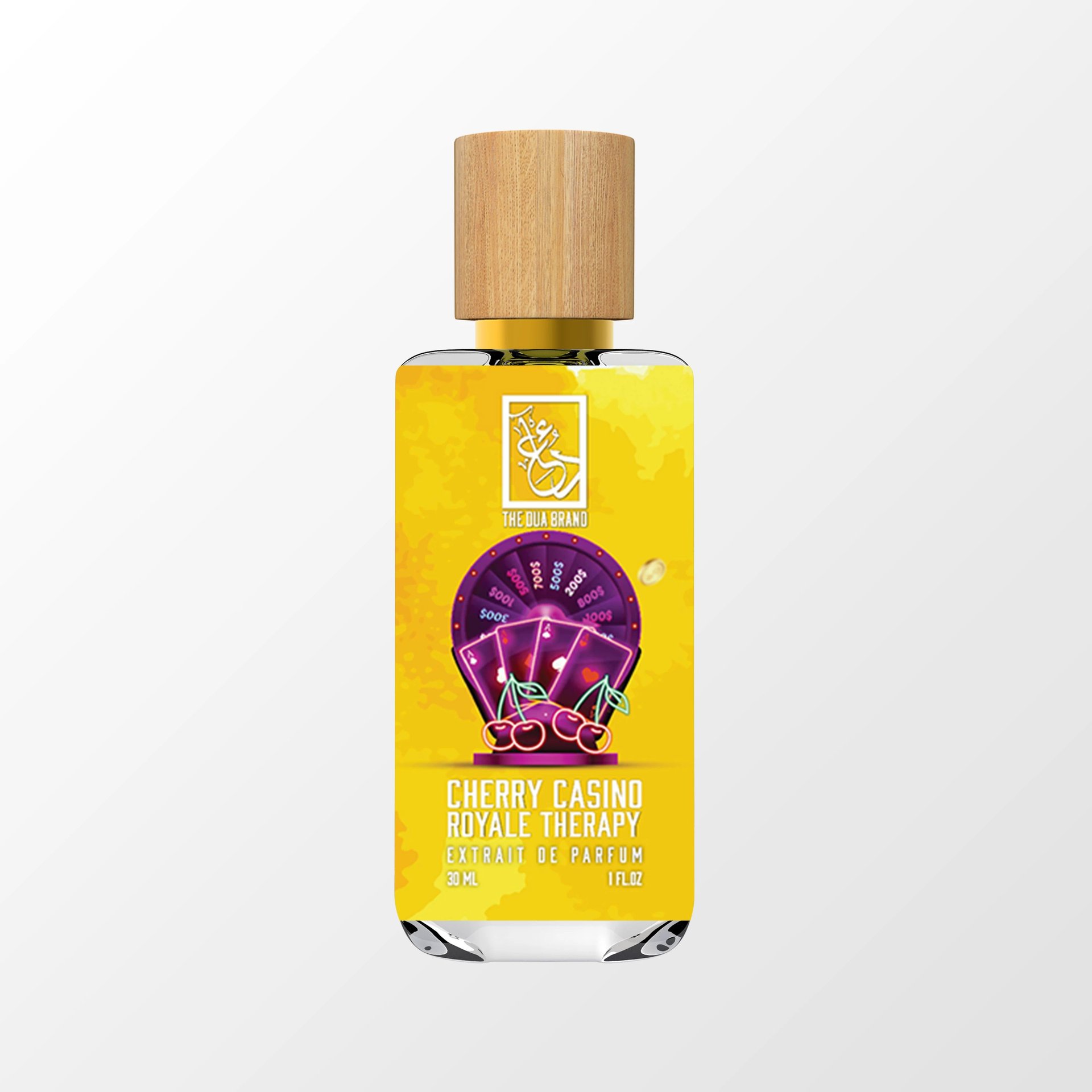 Cherry Casino Royale Therapy by The Dua Brand perfume bottle