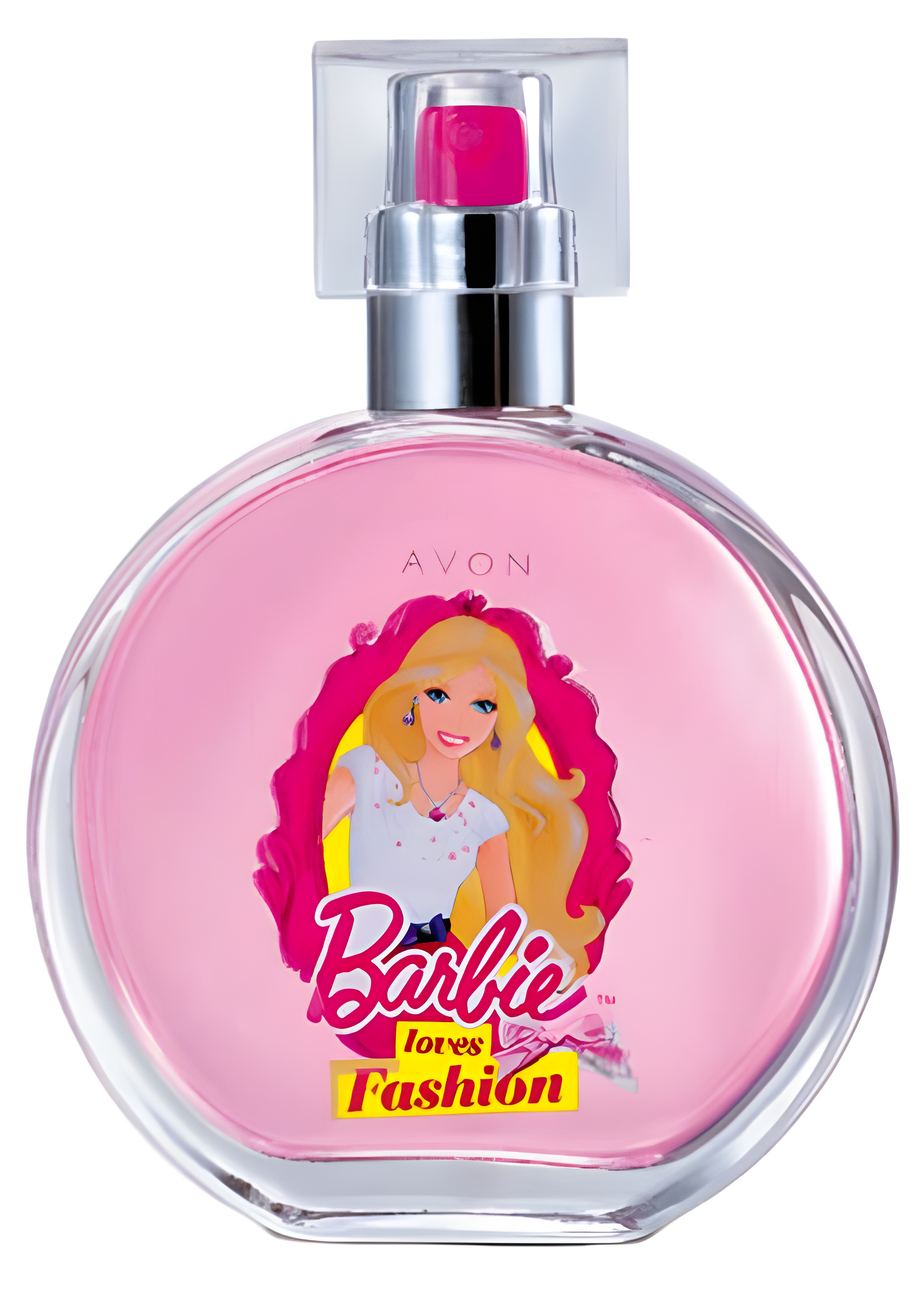 Barbie Loves Fashion by Avon perfume bottle