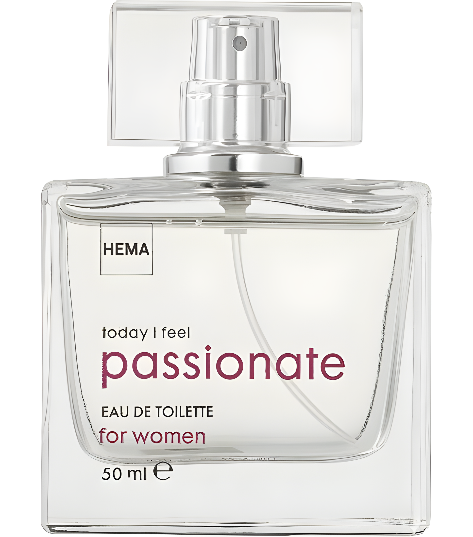 Today I Feel Passionate by HEMA perfume bottle