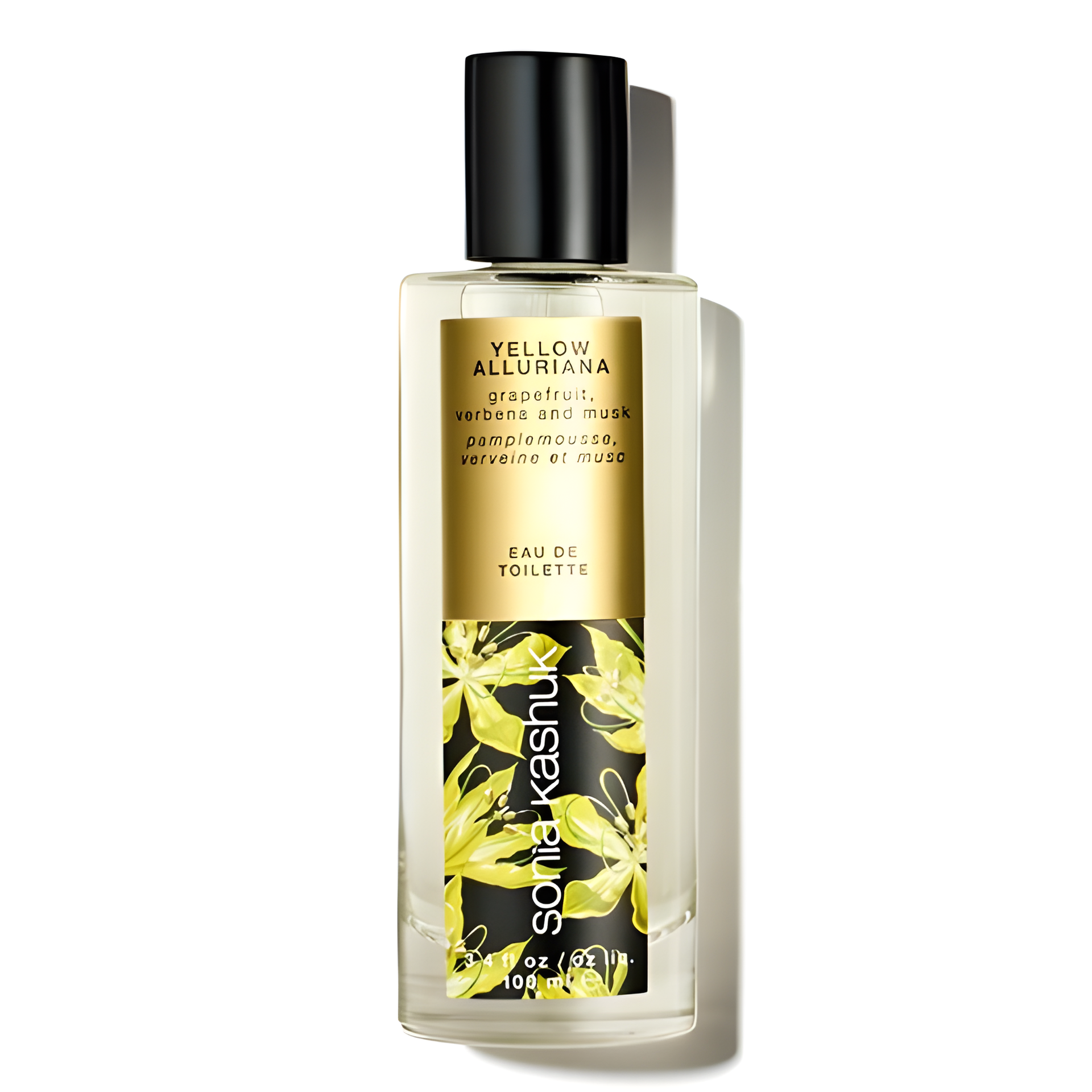 Yellow Alluriana by Sonia Kashuk perfume bottle