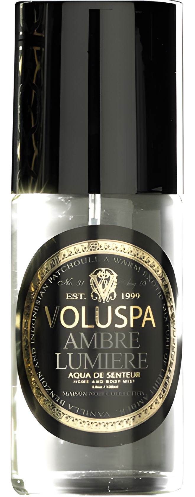 Ambre Lumiere by Voluspa perfume bottle