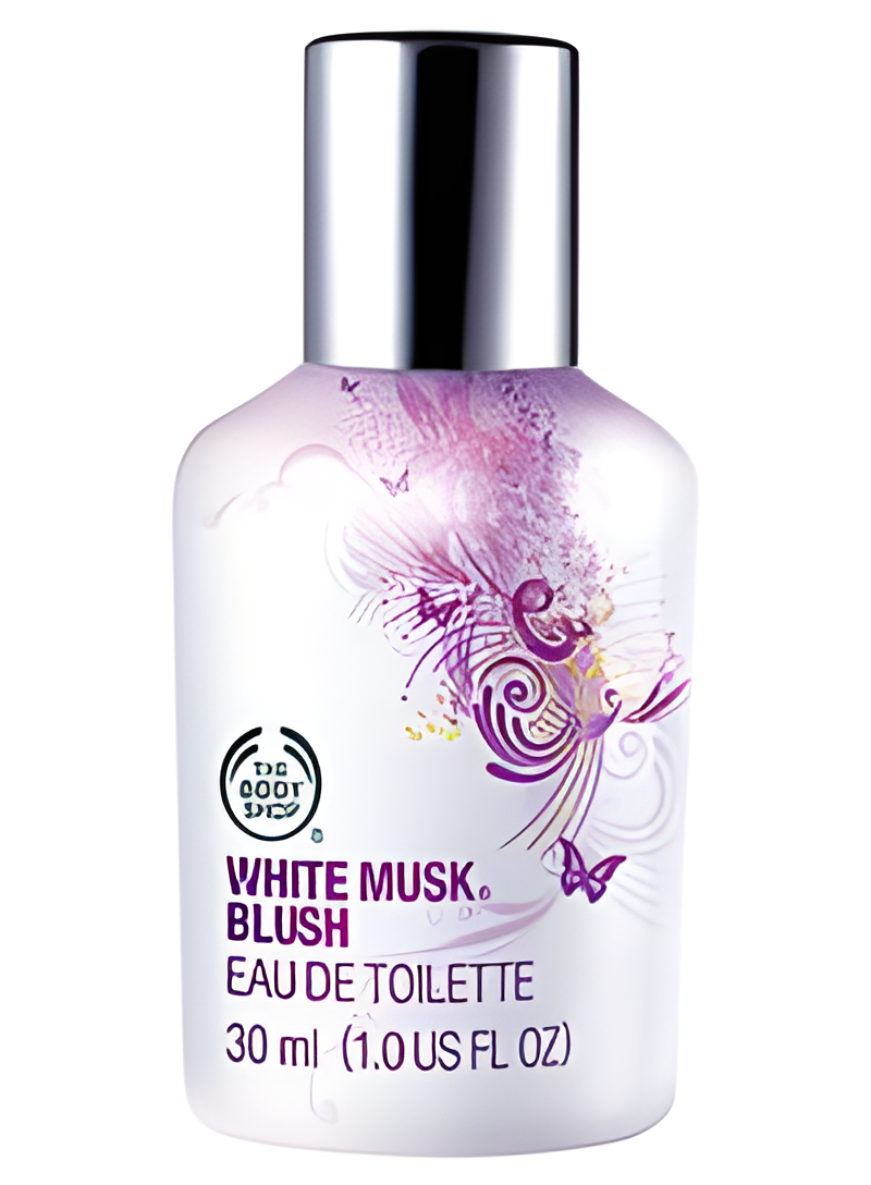 White Musk Blush by The Body Shop perfume bottle