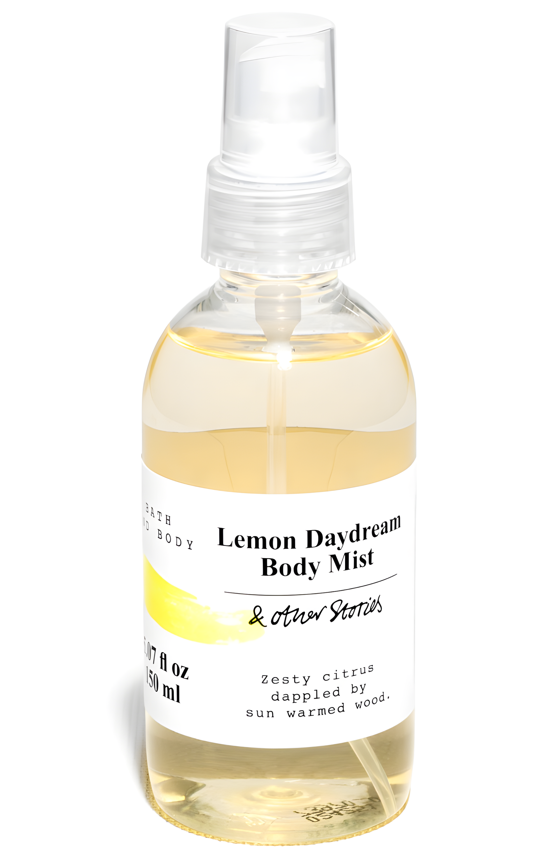 Lemon Daydream Body Mist by And Other Stories perfume bottle