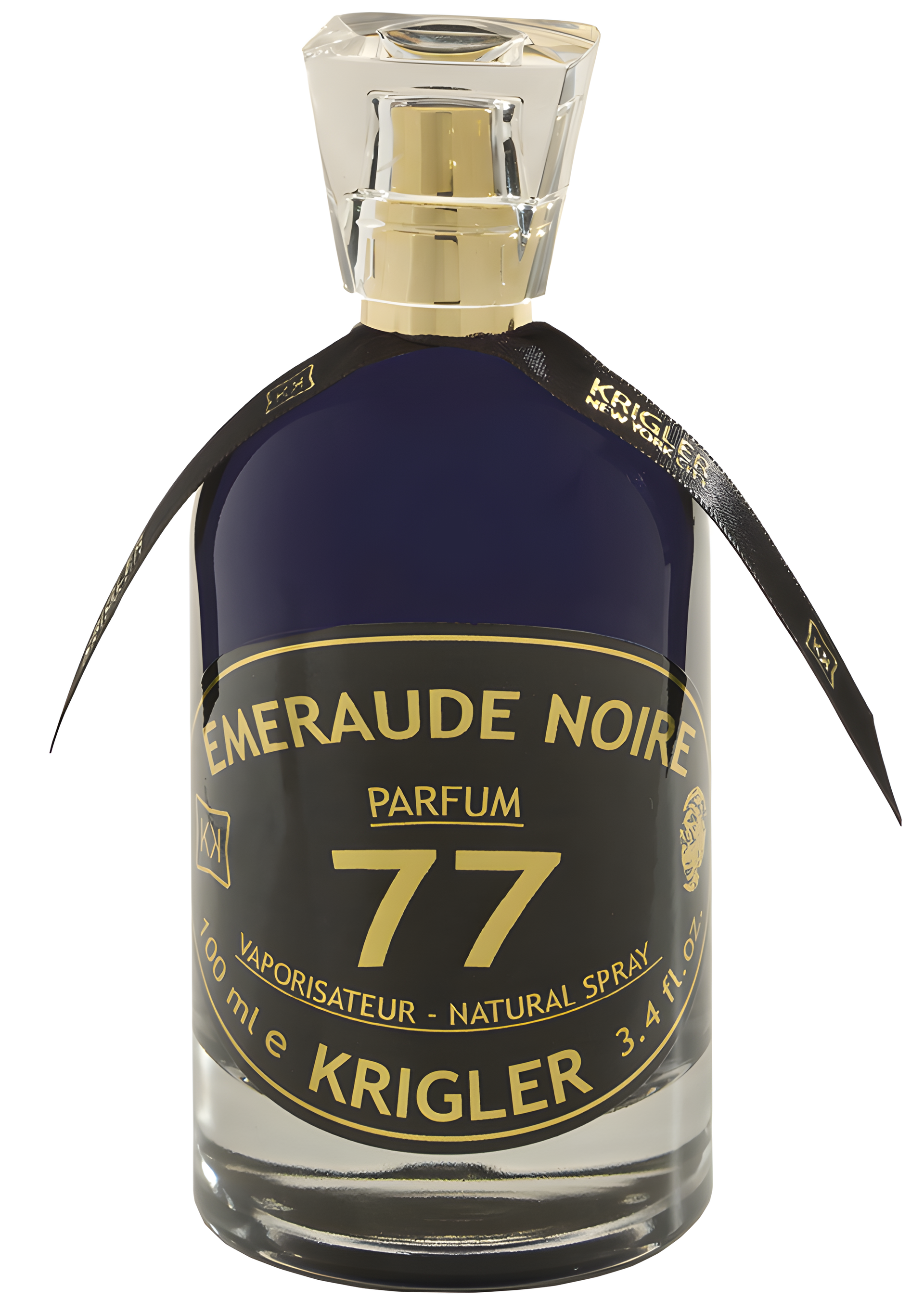 Emeraude Noire 77 by Krigler perfume bottle