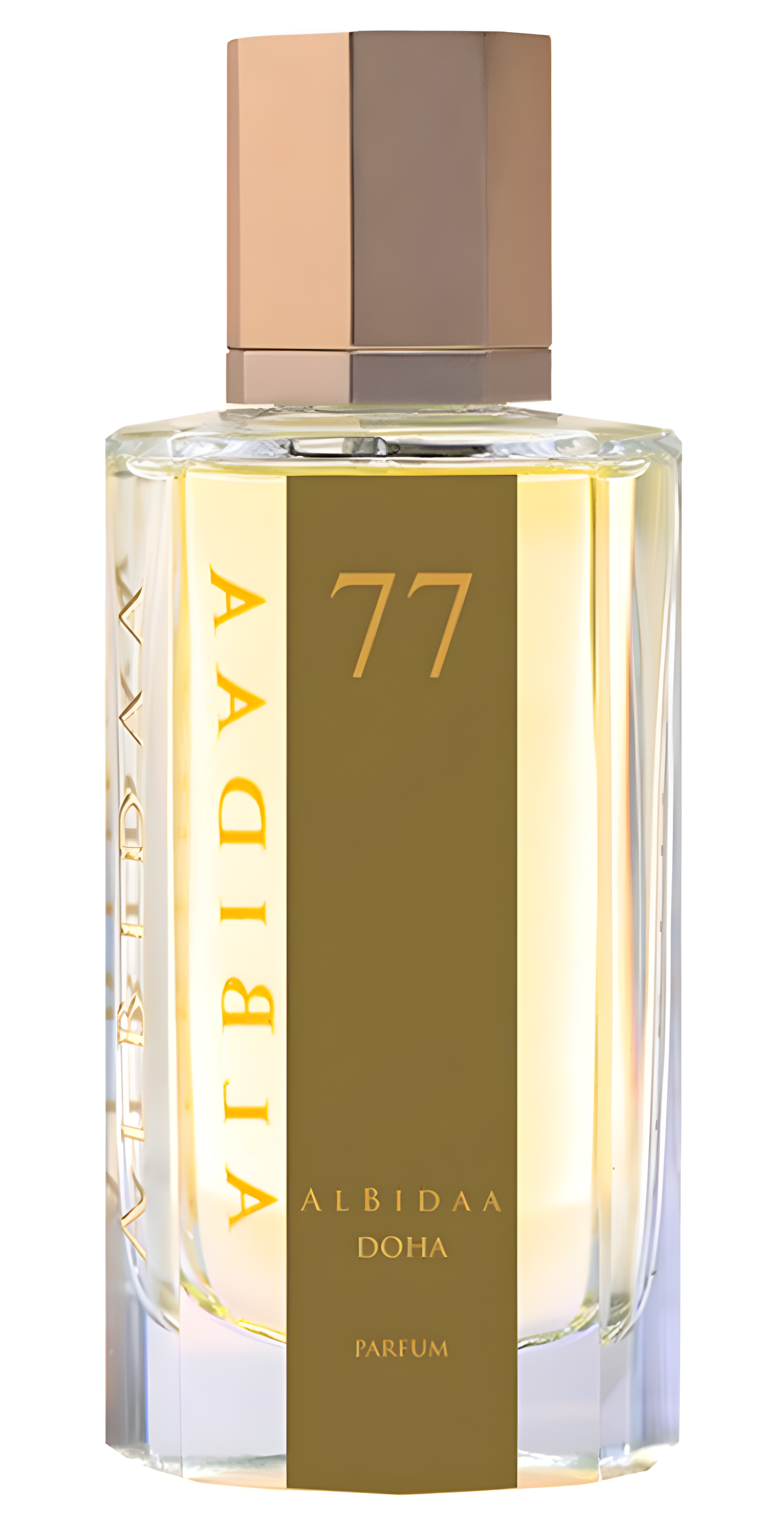 Nº77 by AlBidaa perfume bottle