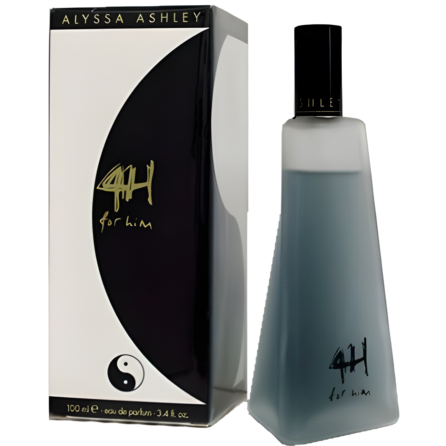 4H for Him by Alyssa Ashley perfume bottle