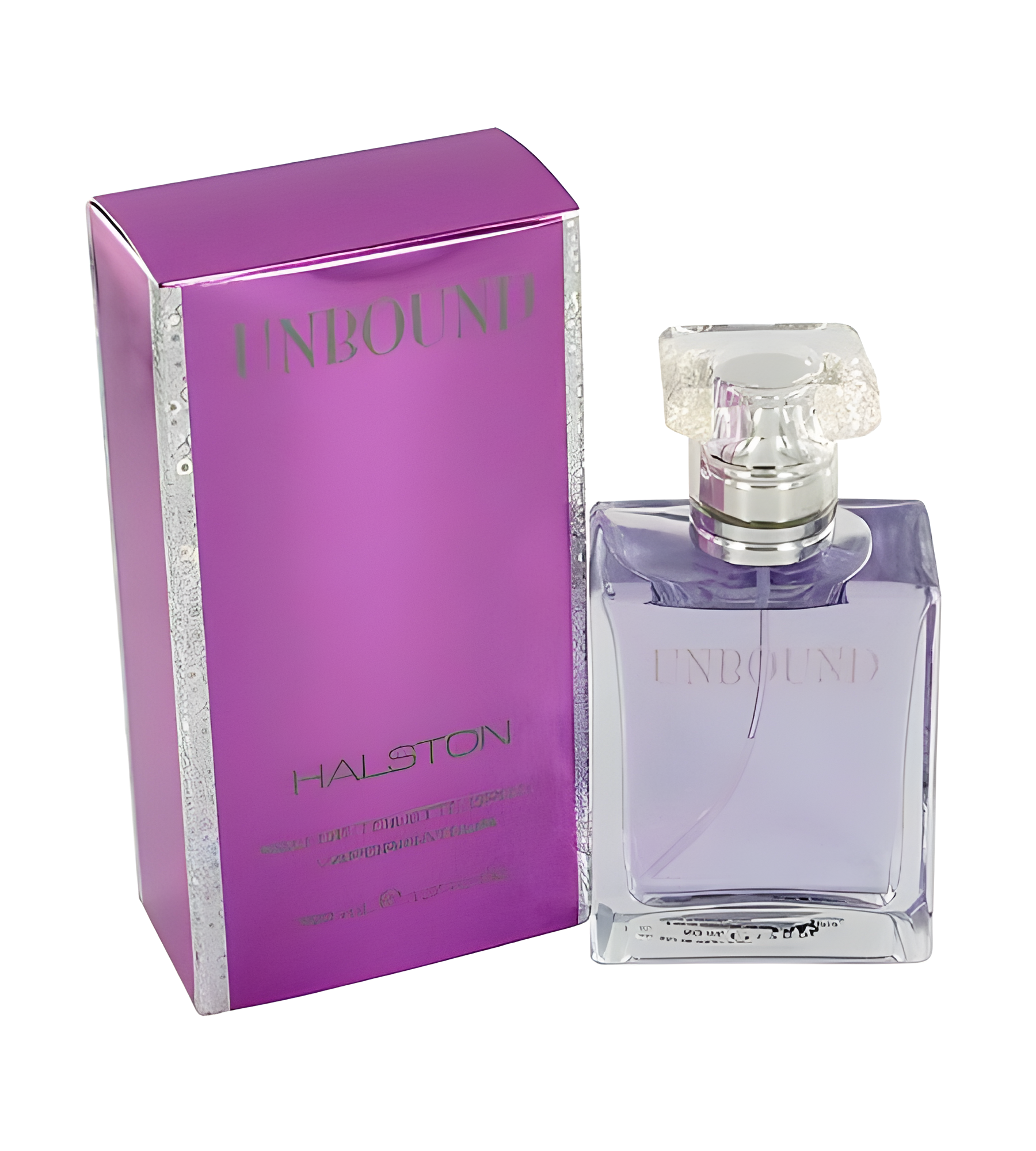 Unbound by Halston perfume bottle