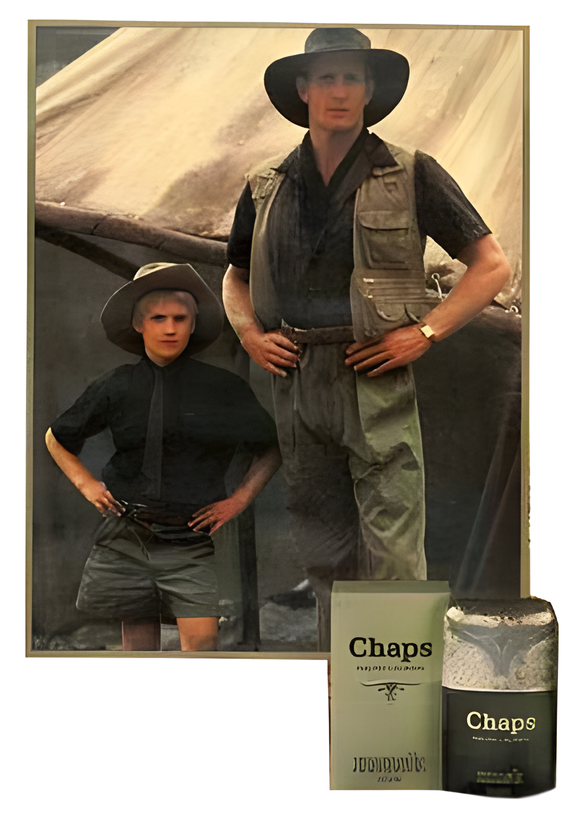 Chaps Musk by Ralph Lauren perfume bottle