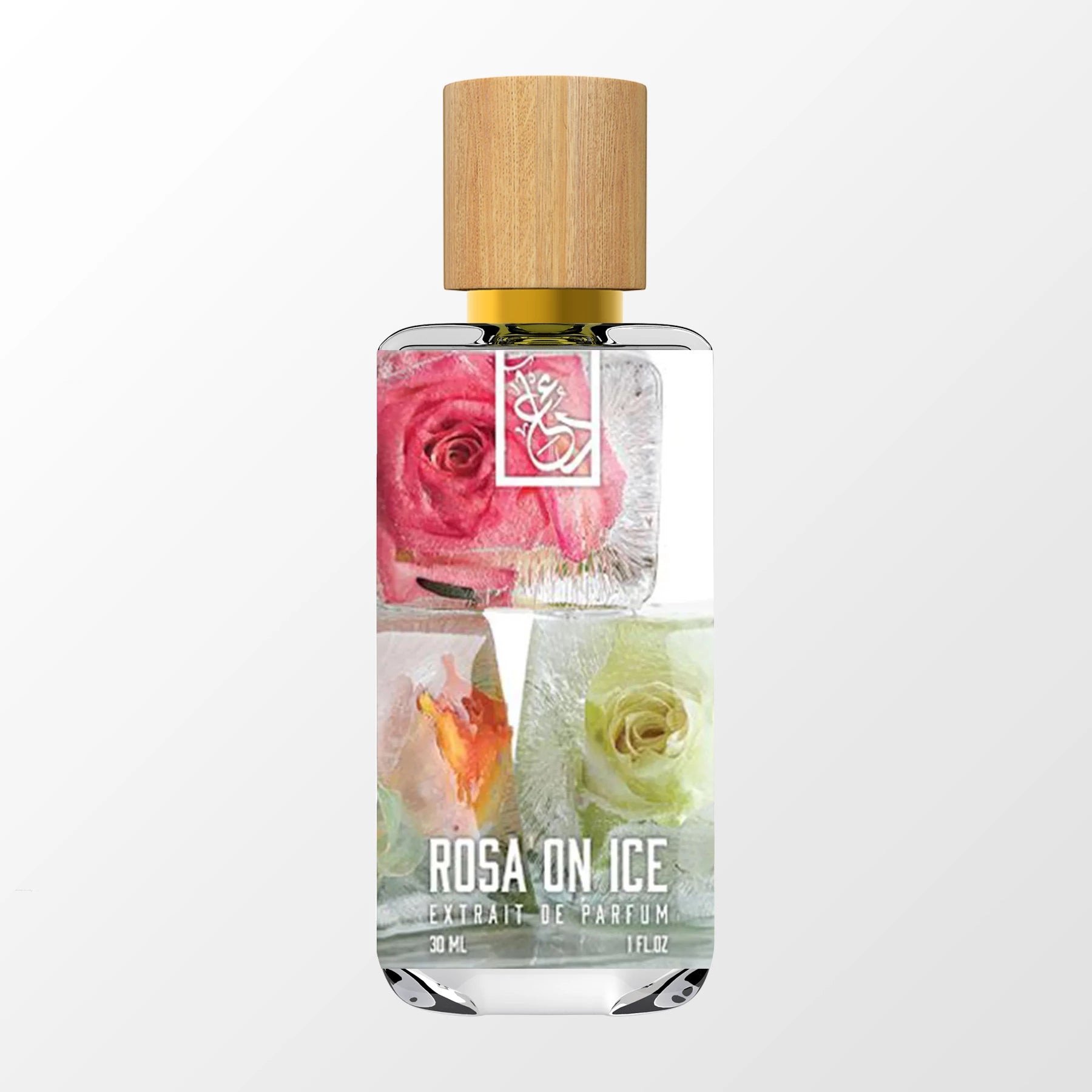Rosa on Ice by The Dua Brand perfume bottle
