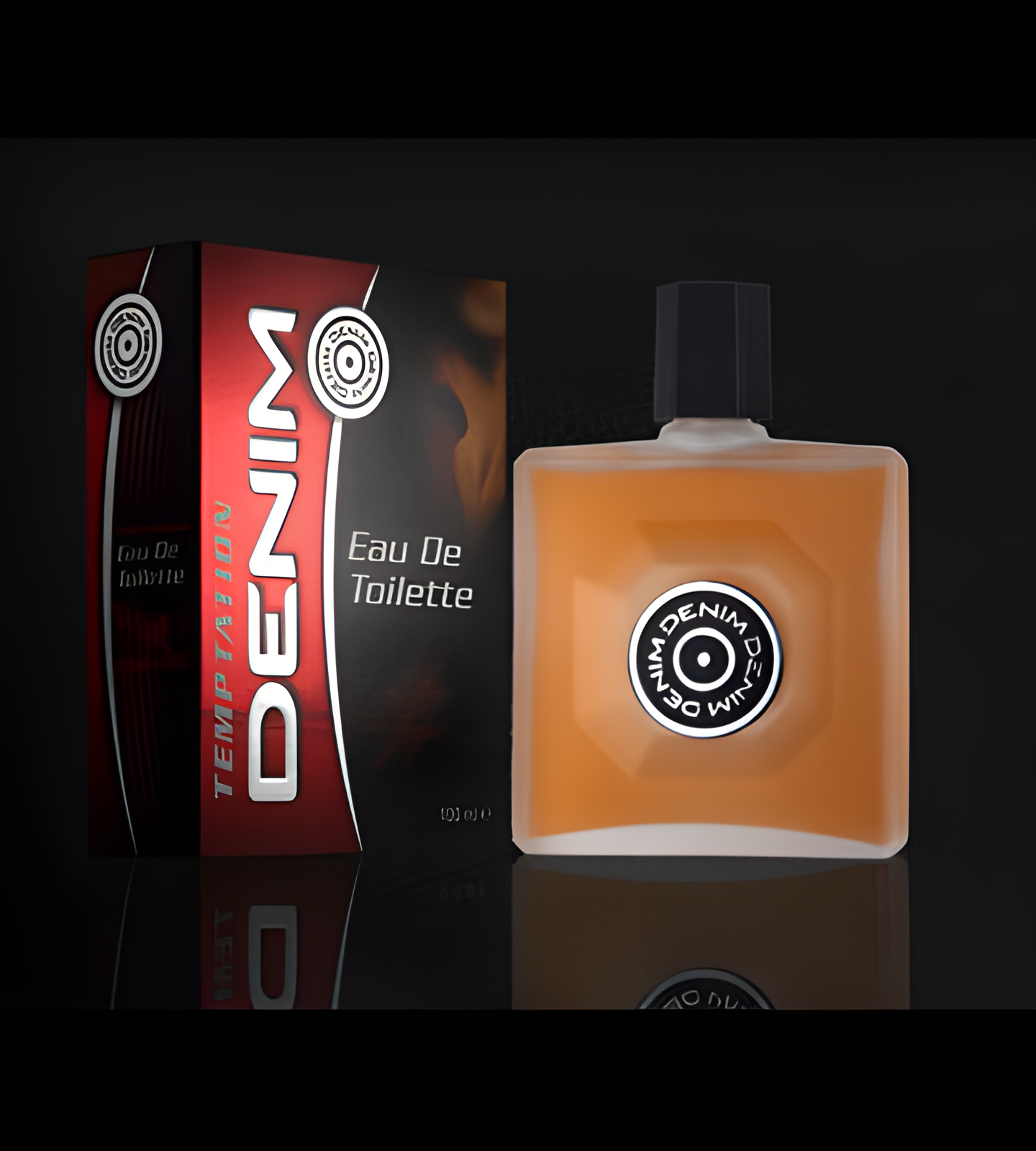 Temptation by Denim perfume bottle