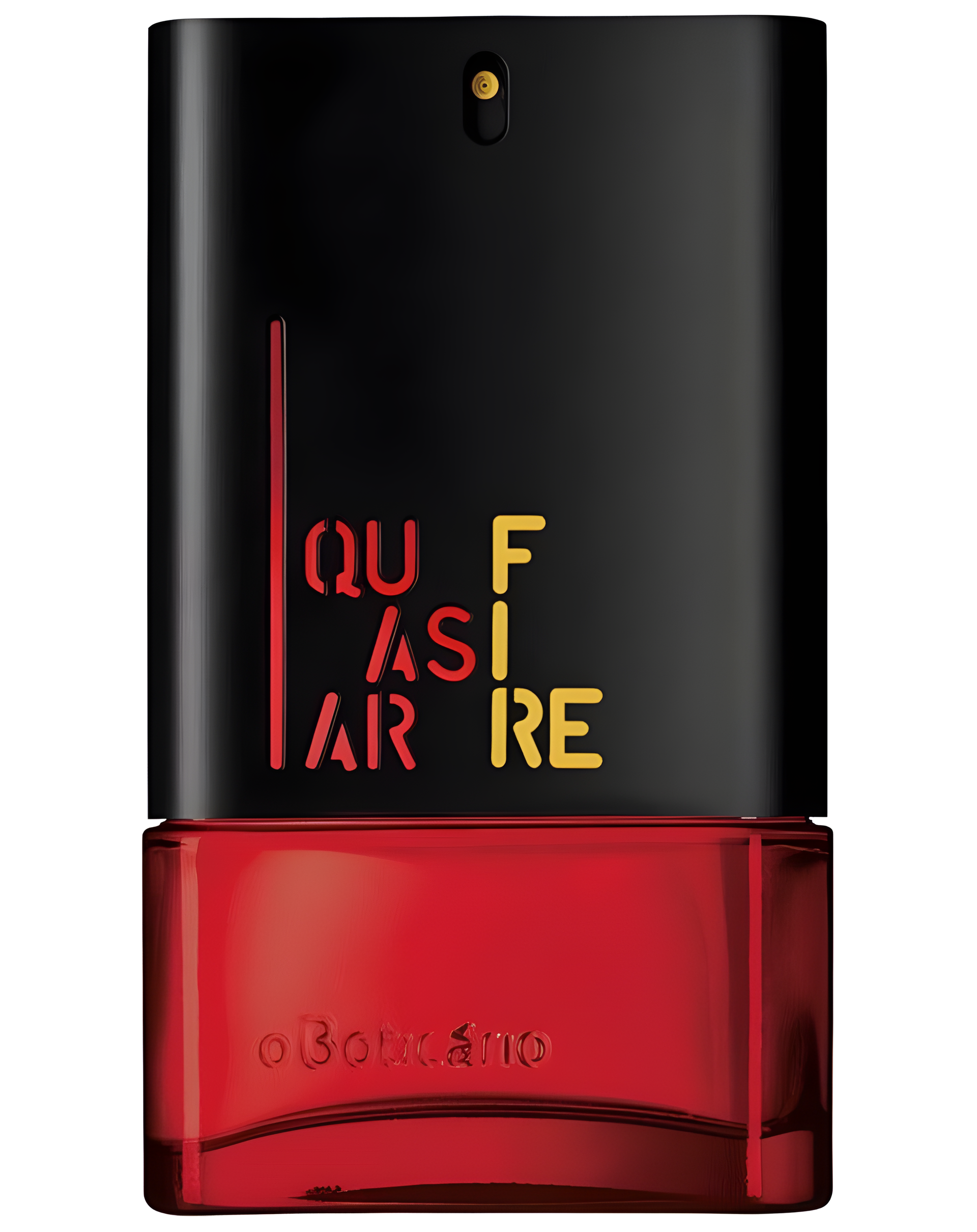 Quasar Fire by O Boticário perfume bottle