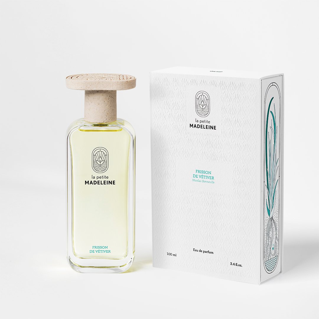 Frisson de vétiver by La Petite Madeleine perfume bottle