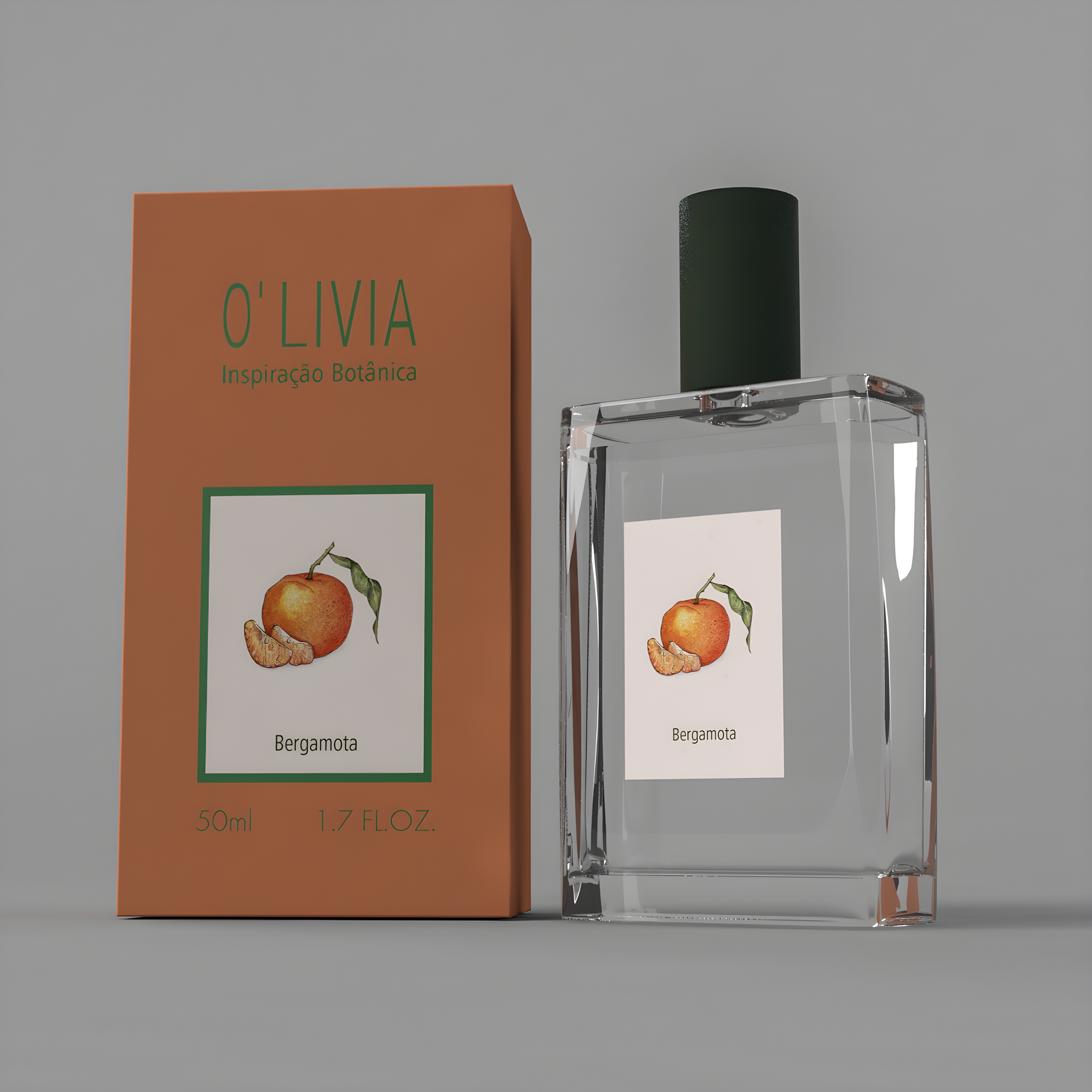 Bergamota by O'Livia Inspiração Botânica perfume bottle