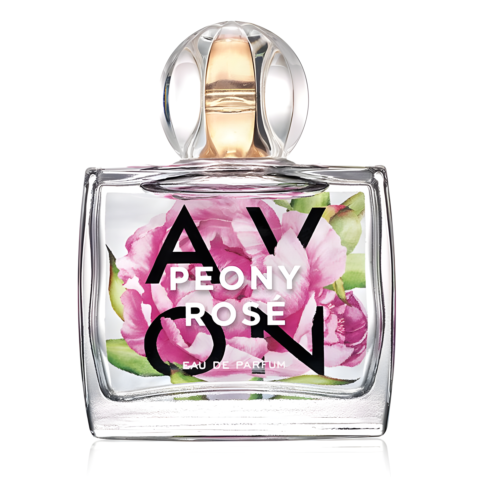 Peony Rosé by Avon perfume bottle