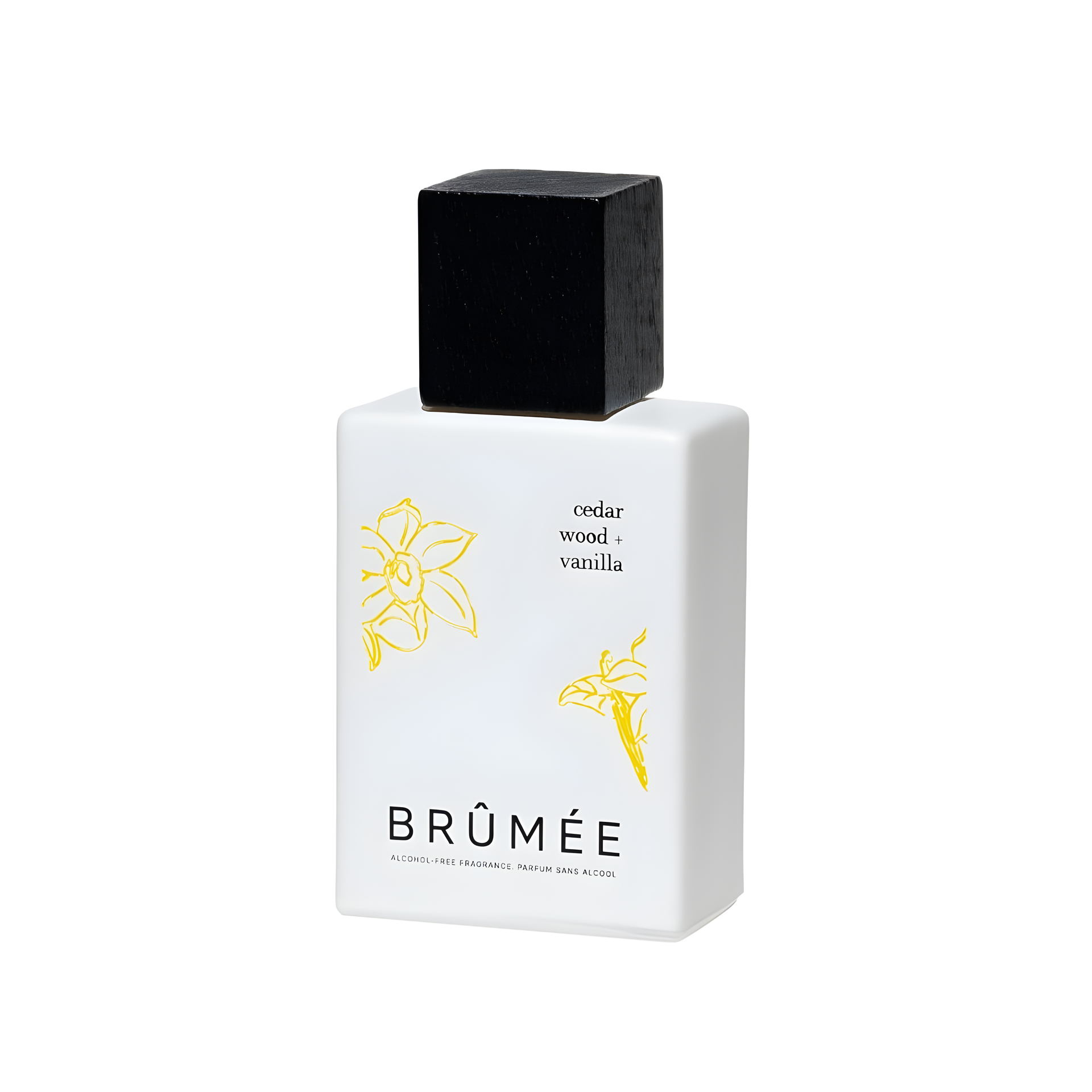 Cedar Wood + Vanilla by Brûmée perfume bottle