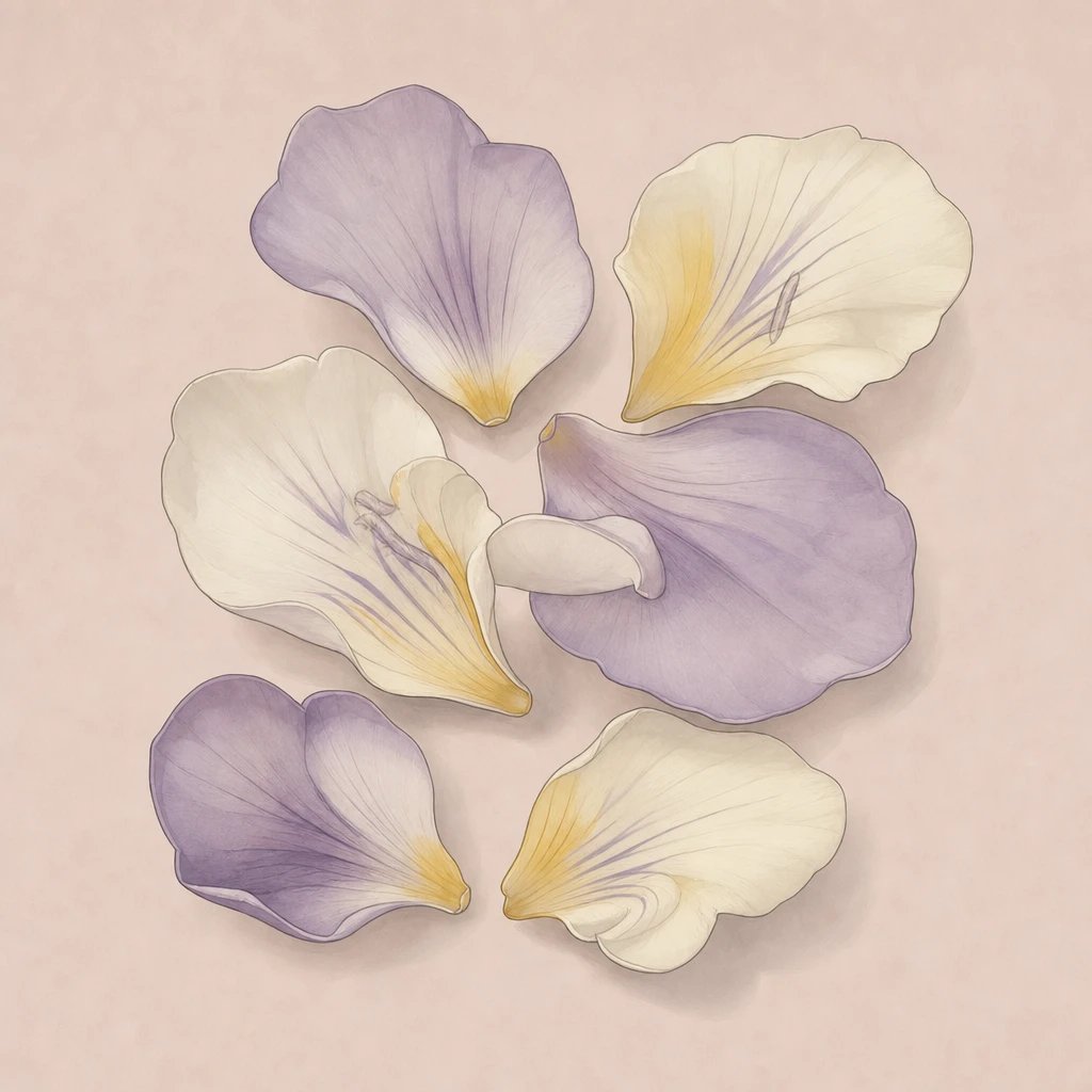 Picture of Freesia Petals note