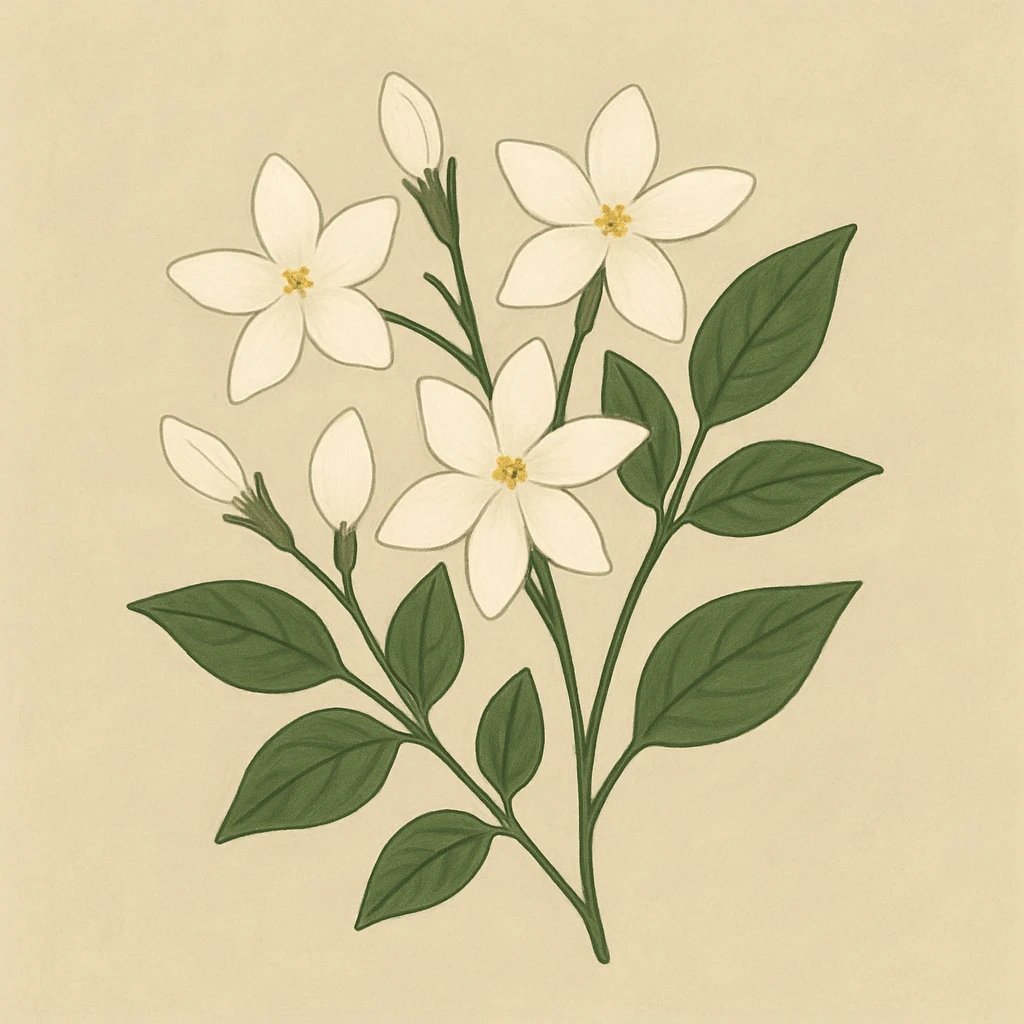 Picture of Jasmine note