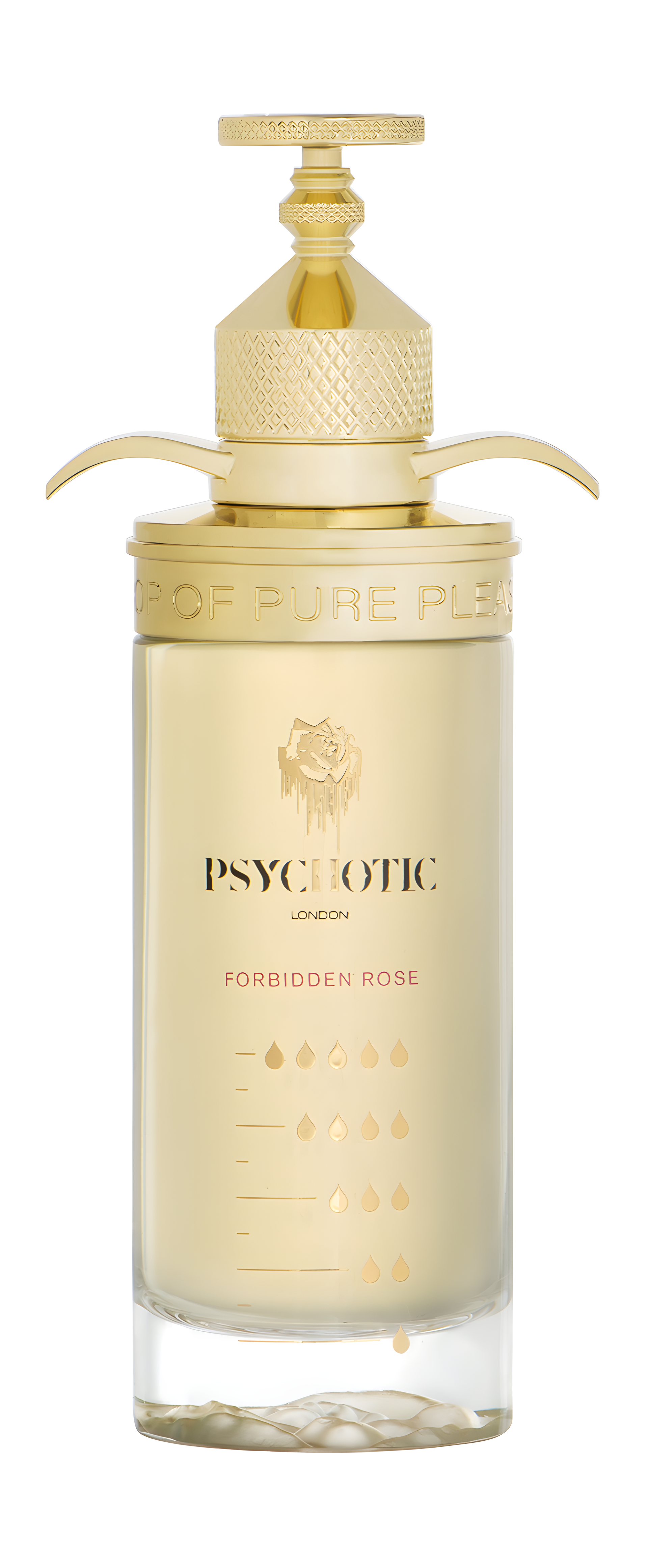 Forbidden Rose by Psychotic London perfume bottle