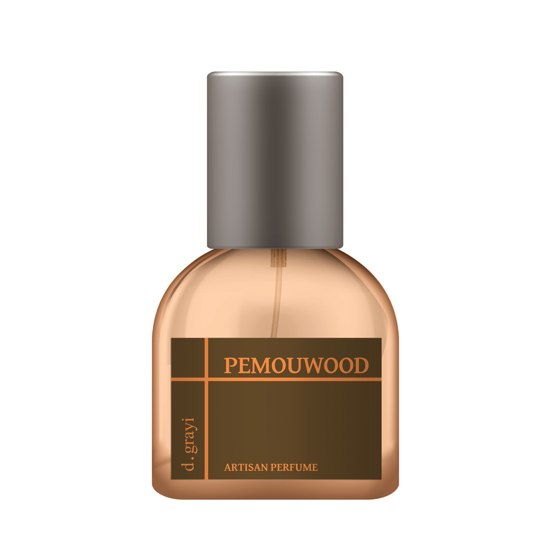 Pemouwood by d.grayi perfume bottle