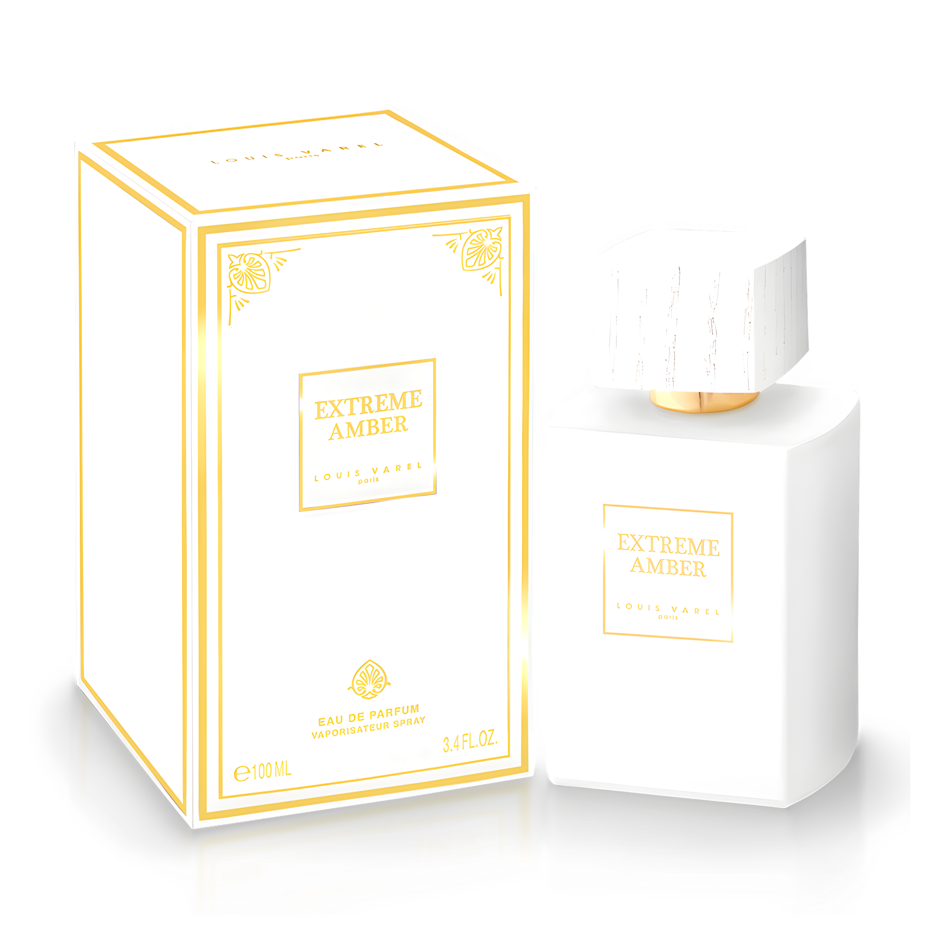 Extreme Amber by Louis Varel perfume bottle