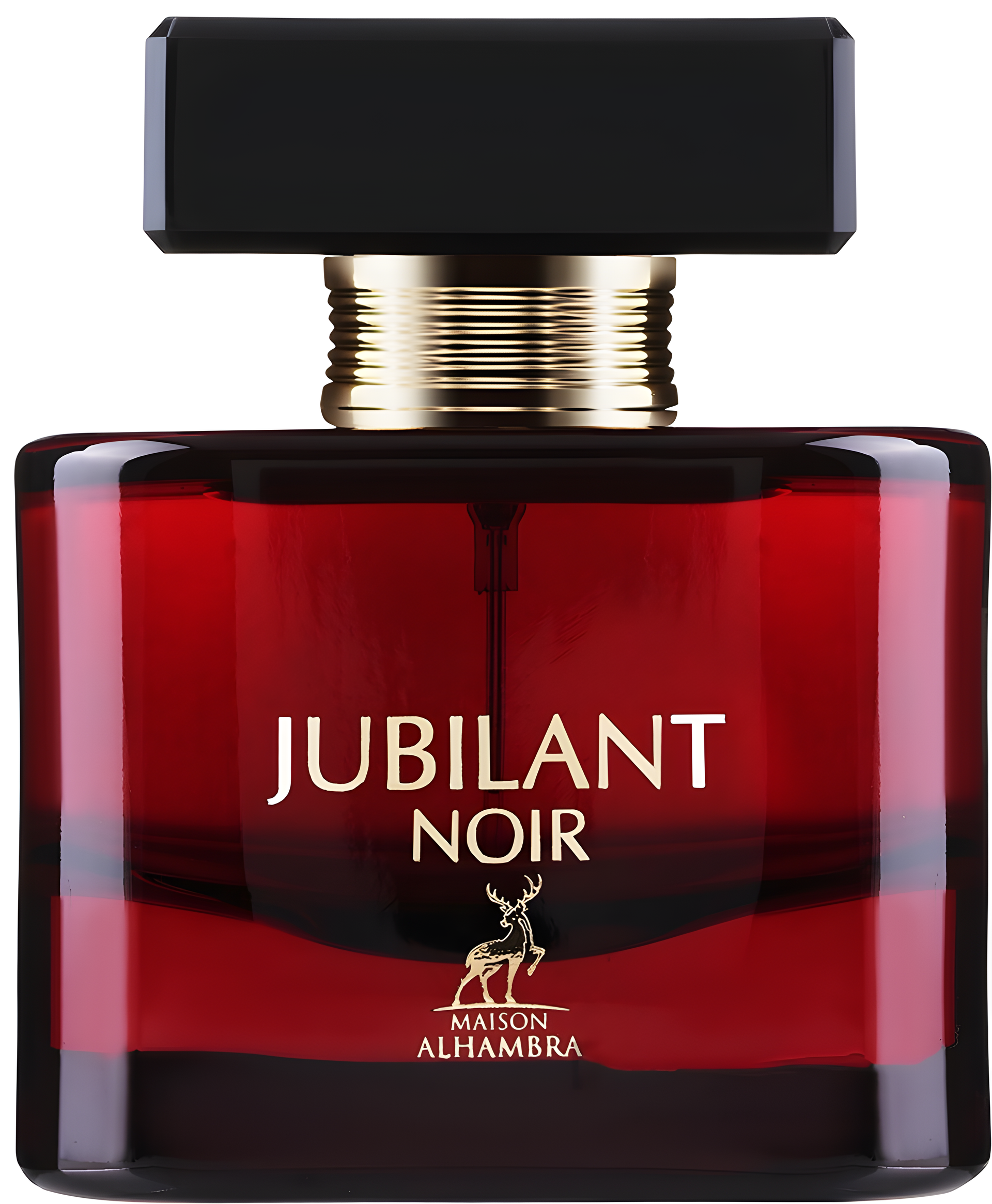 Jubilant Noir by Maison Alhambra perfume bottle