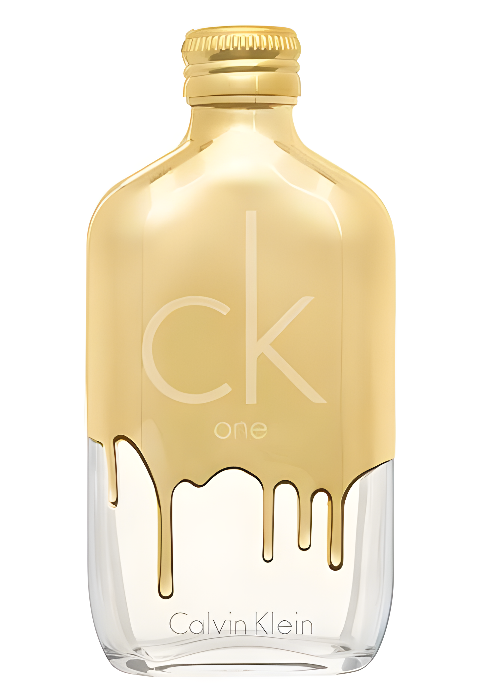 CK One Gold by Calvin Klein perfume bottle
